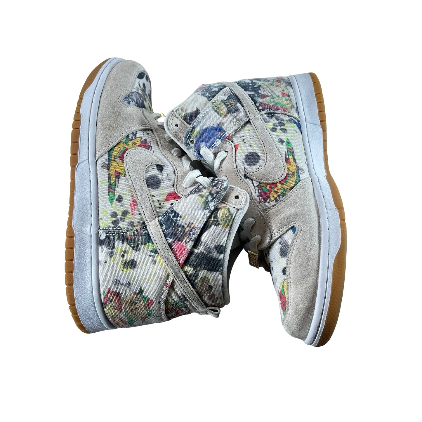 FD8779 100 Nike SB Dunk High Supreme Rammellzee [USED] - 9 M (Used) (No Box)