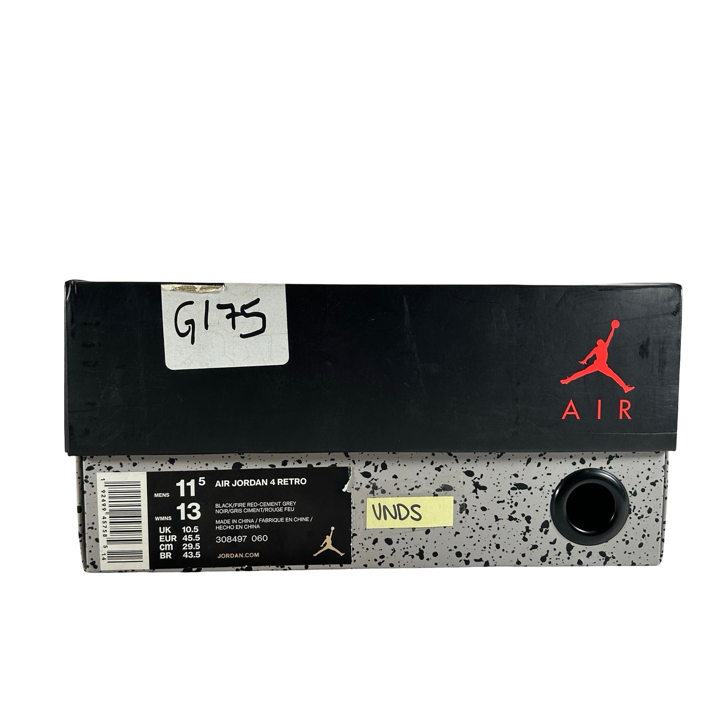 308497 060 Jordan 4 Retro Bred (2019) [USED] - 11.5 M (VNDS)