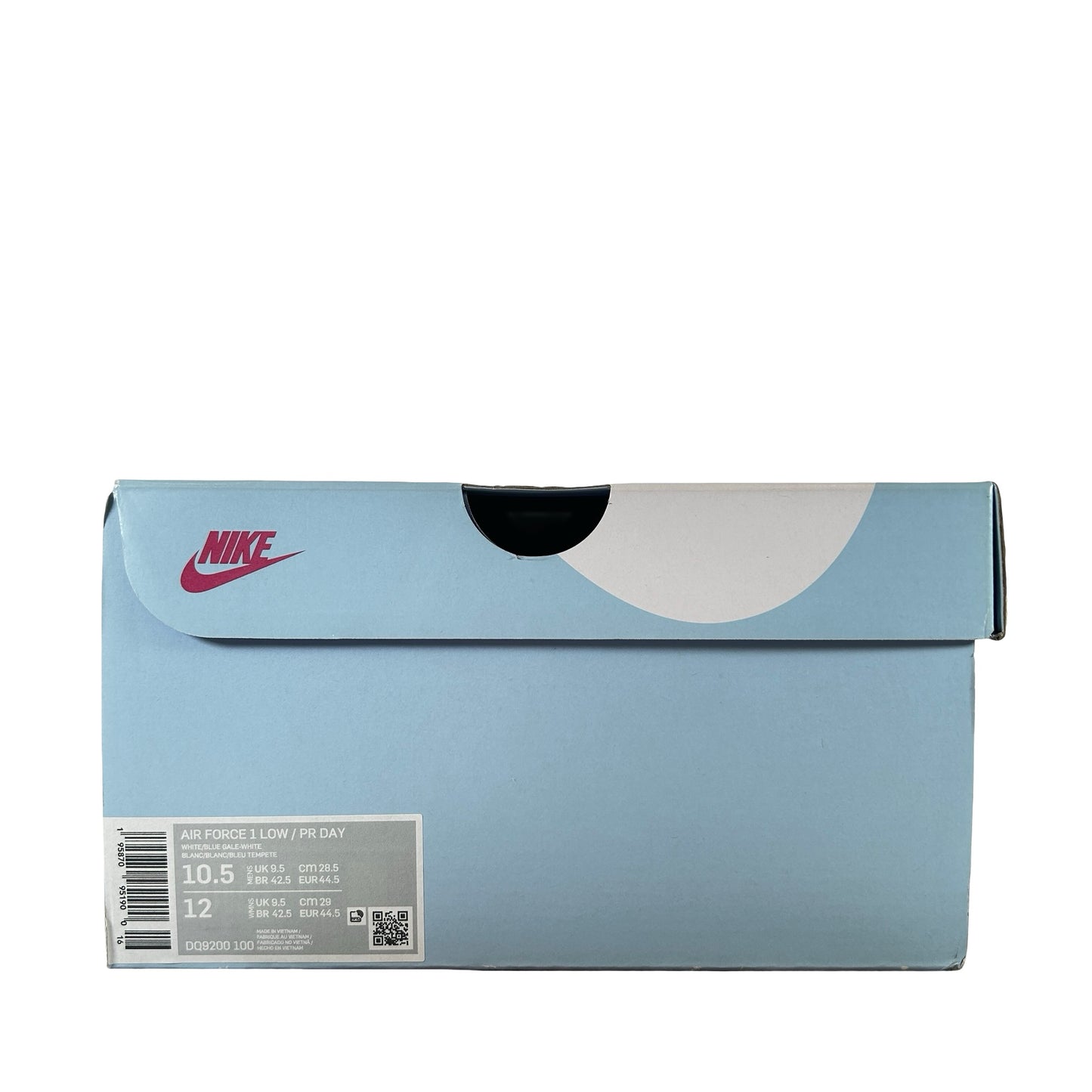 DQ9200 100 Nike Air Force 1 Low Puerto Rico (2022) [USED] - 10.5 M (Used)