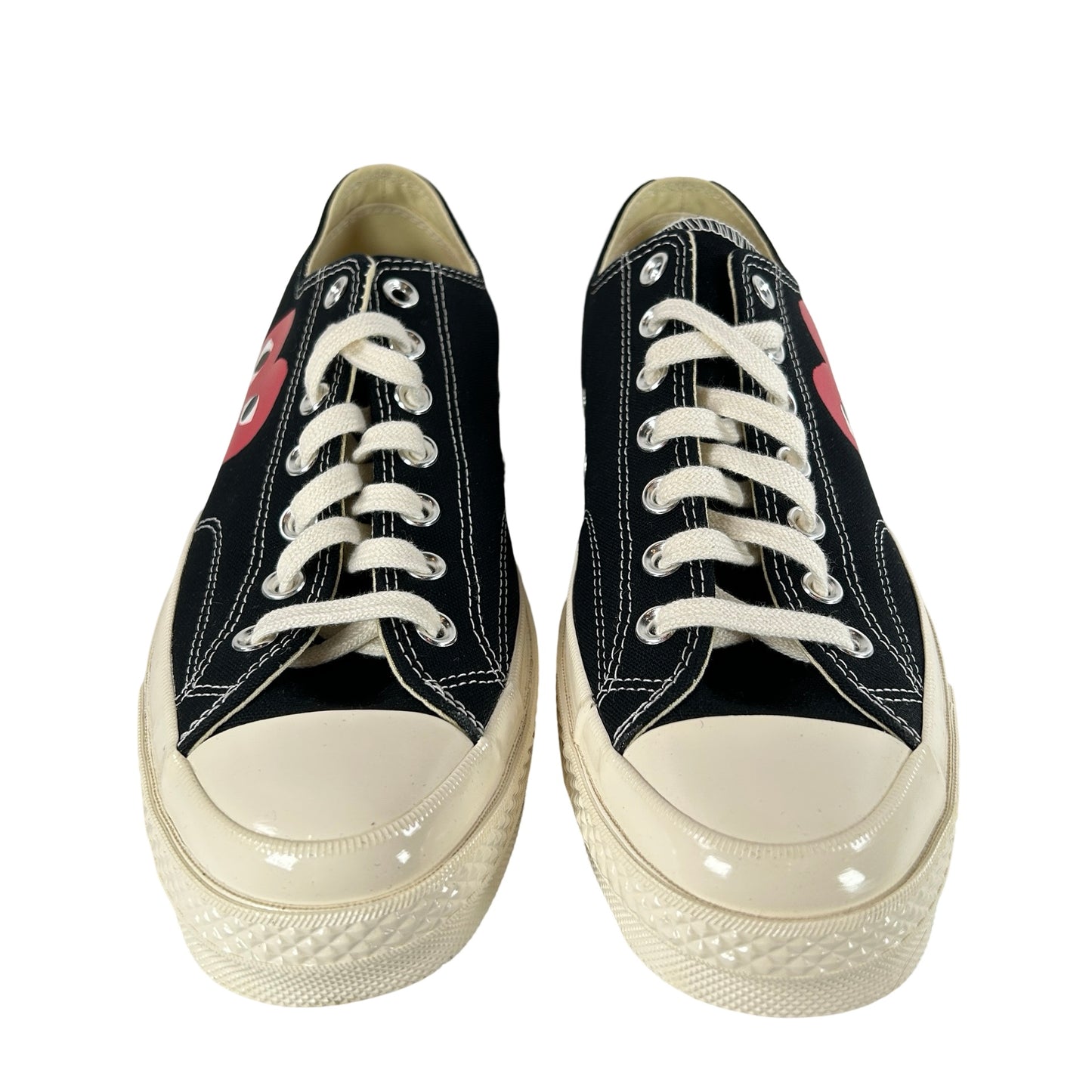 150206C Converse Chuck Taylor All Star 70 Ox CDG PLAY Black [USED] - 10 M (VNDS)