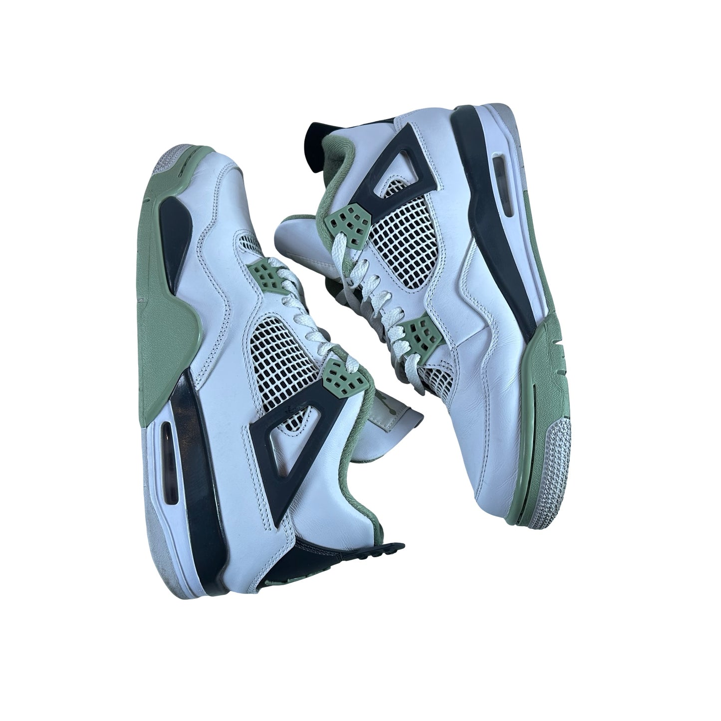 AQ9129 103 Jordan 4 Retro Seafoam (W) [USED] - 11 W (Used3)