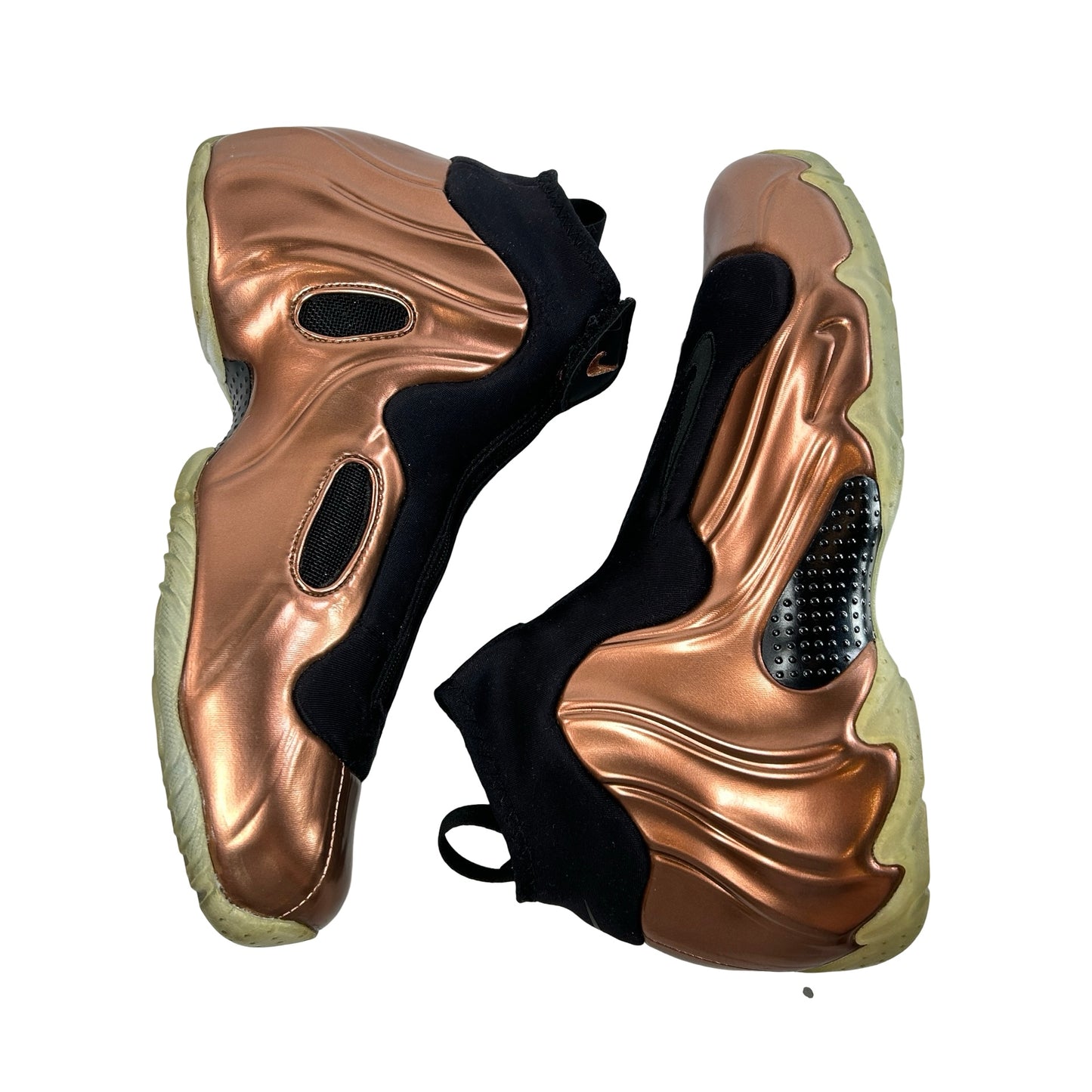658109 800 Nike Air Flightposite Copper (2014) [USED] - 7.5 M (Used) (No Box)