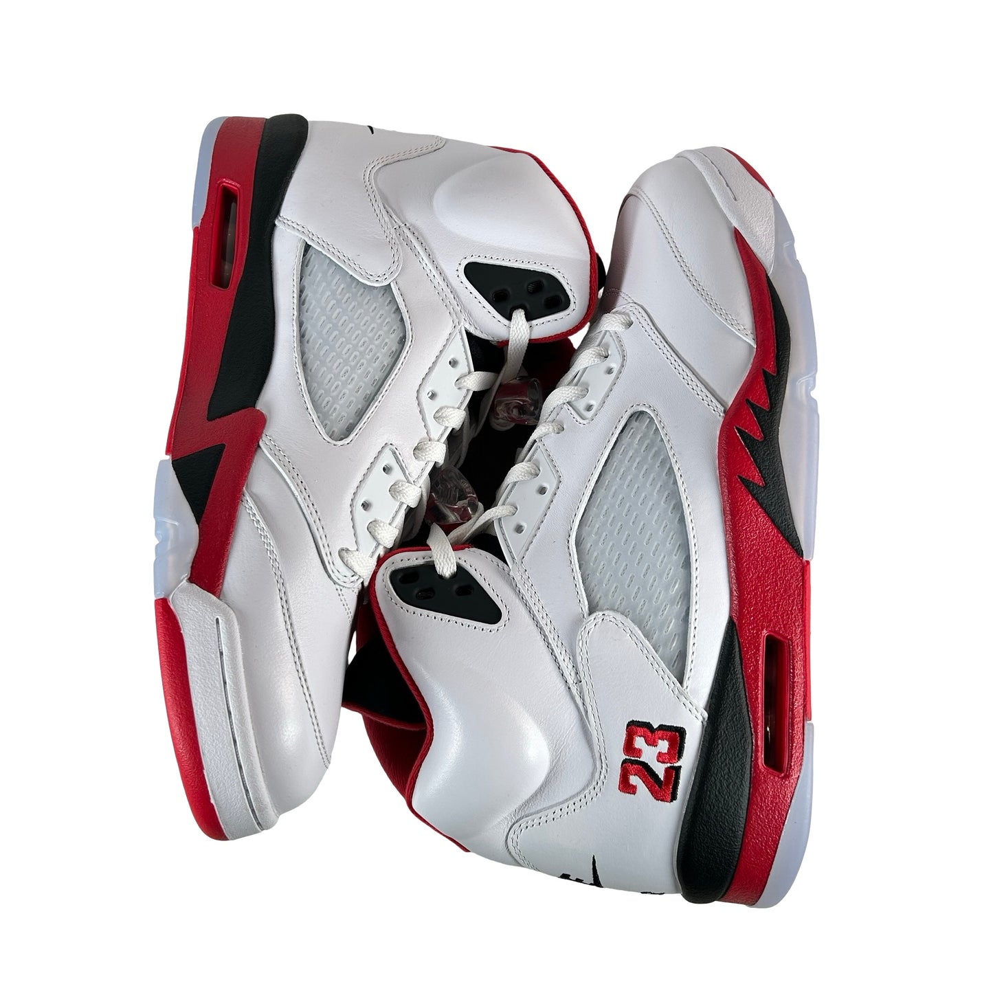 HQ7978 101 Jordan 5 Retro Fire Red Black Tongue (2025) - 13 M (Ink Mark) (No Box)