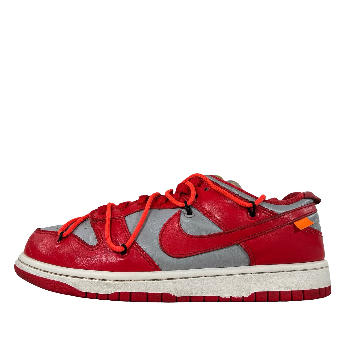 CT0856 600 Dunk Low Off-White Red [USED] - 7 M (Used3)