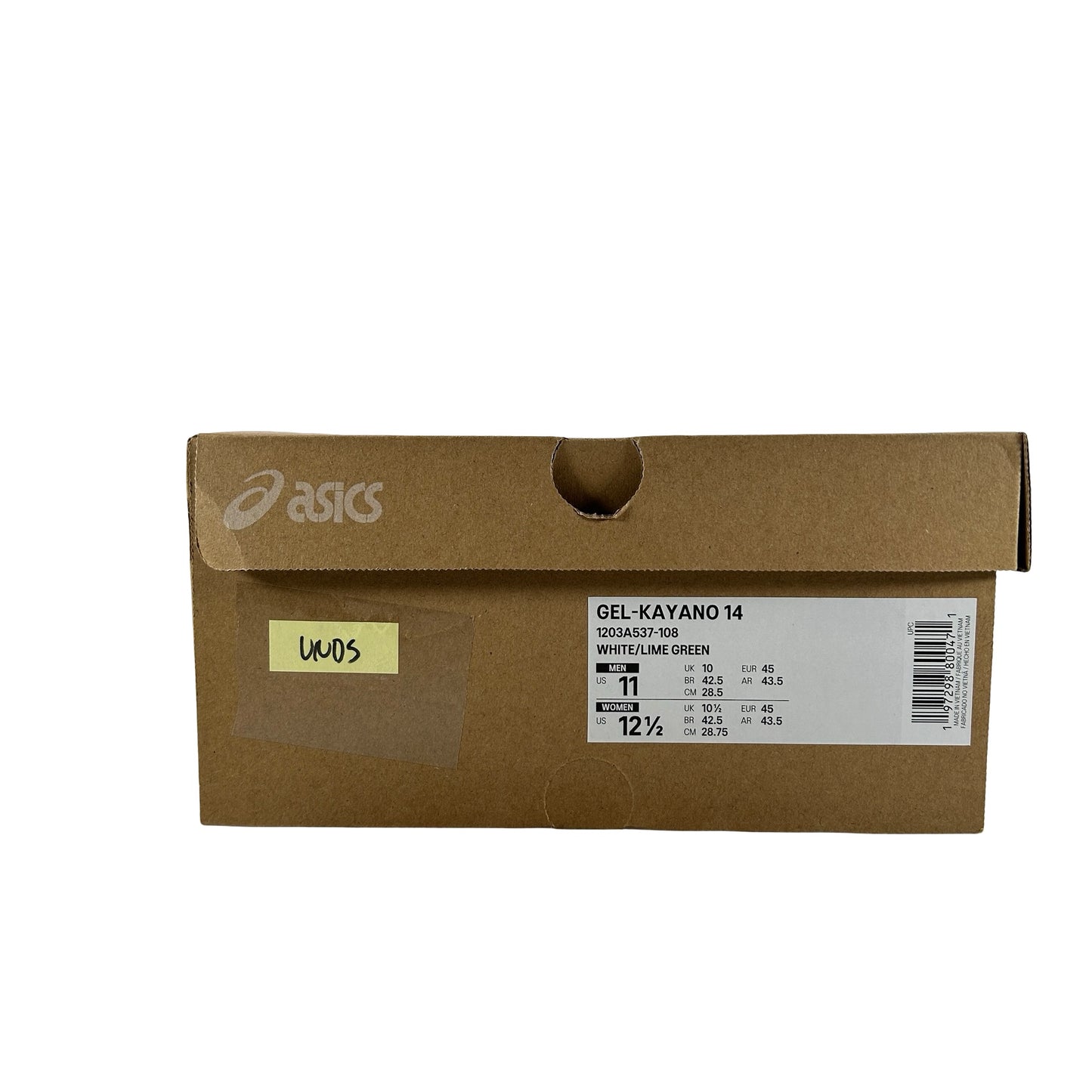 1203A537 108 ASICS Gel-Kayano 14 Sprite [USED] - 11 M (VNDS)