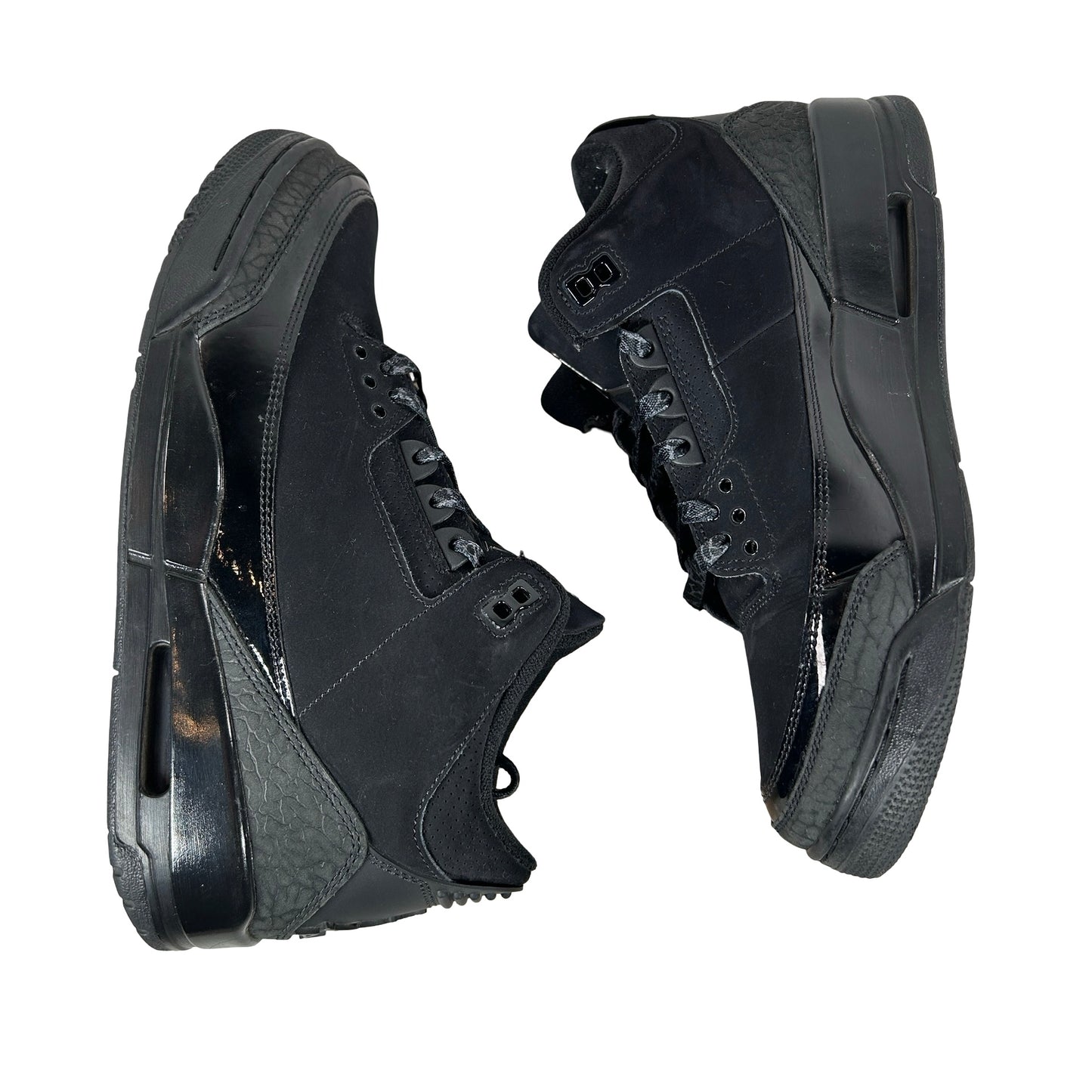 CT8532 001 Jordan 3 Retro Black Cat (2025) [USED] - 9.5 M (Used13)