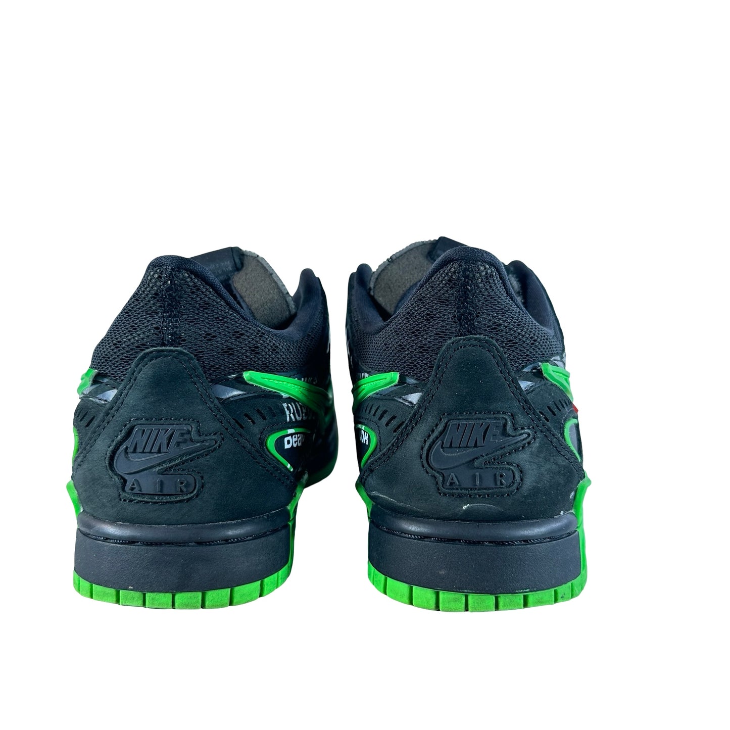 CU6015 001 Nike Air Rubber Dunk Off-White Green Strike [USED] - 10 M (Used3)