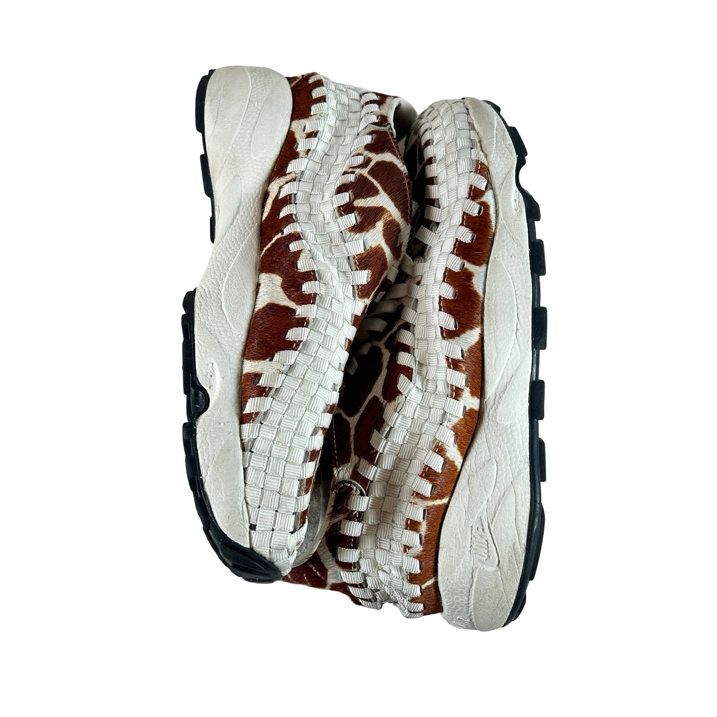 FB1959 100 Nike Air Footscape Woven Cow Print (Women's) [USED] - 9.5 W (Used)