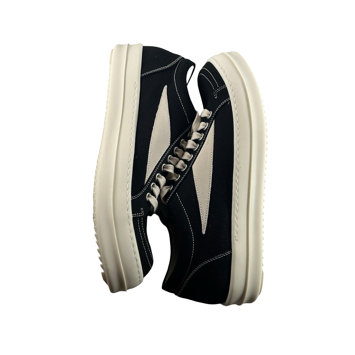 DU02D2803 DOLVS 911 Rick Owens DRKSHDW Vintage Low Black Milk