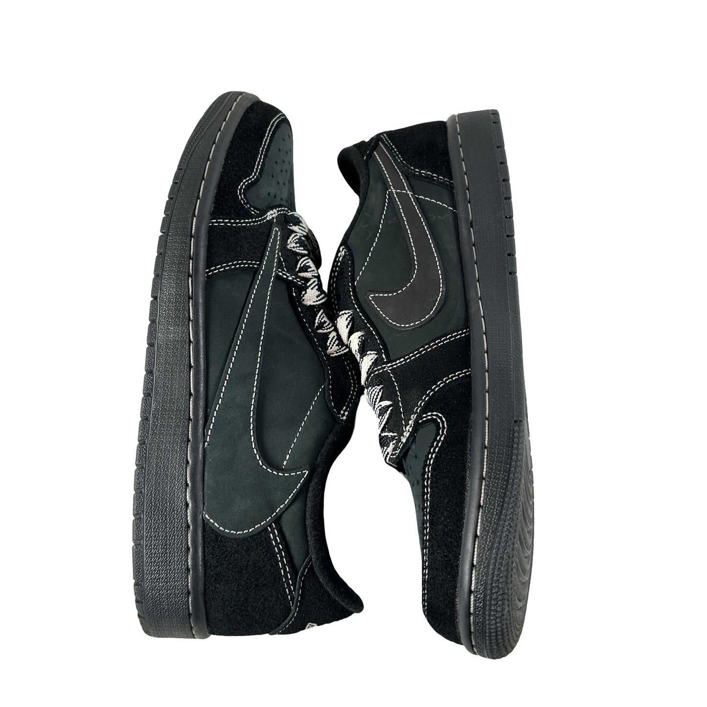 DM7866 001 Jordan 1 Retro Low OG Travis Scott Black Phantom [USED] - 8.5 M (Used3)