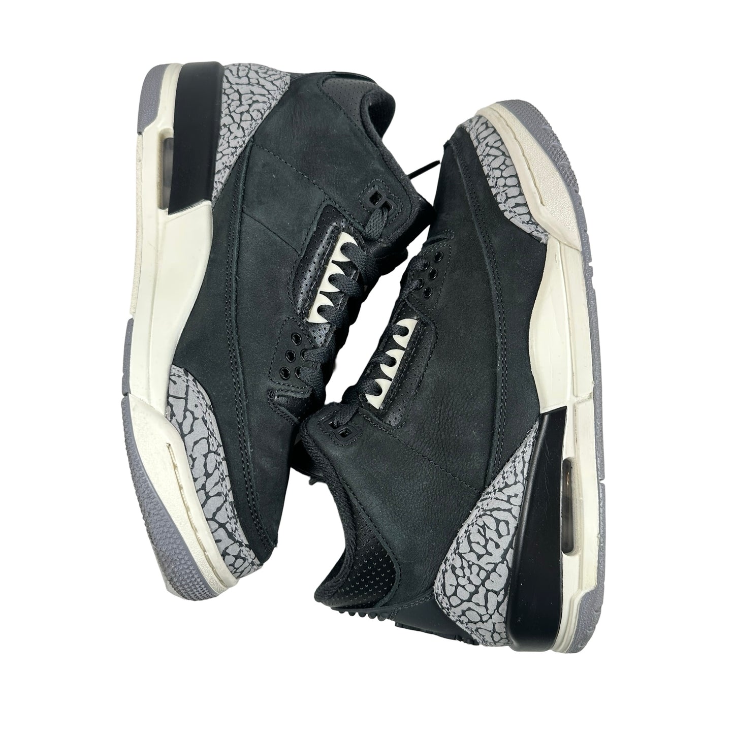 CK9246 001 Jordan 3 Retro Off Noir (Women's) [USED] - 8 W (Used)