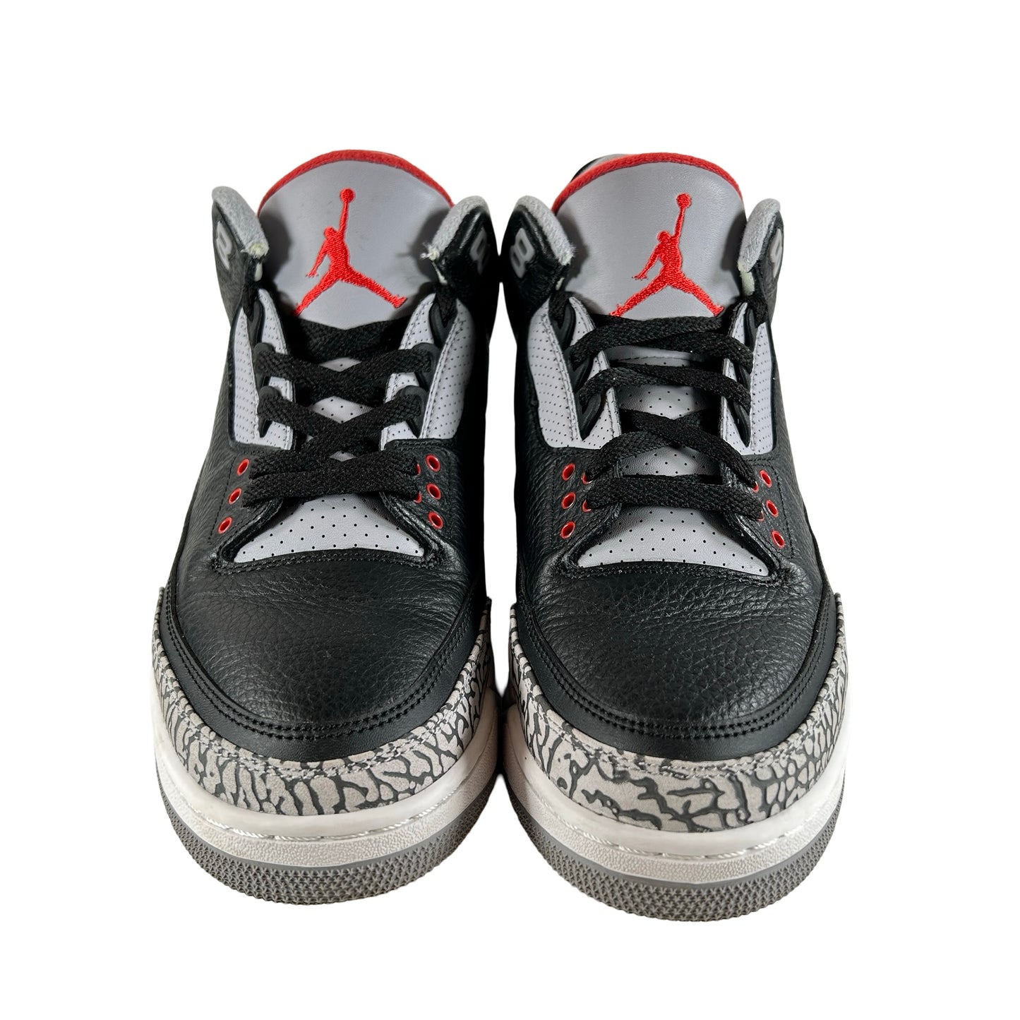 854262 001 Jordan 3 Retro Black Cement (2018) [USED] - 9.5 M (Used5)