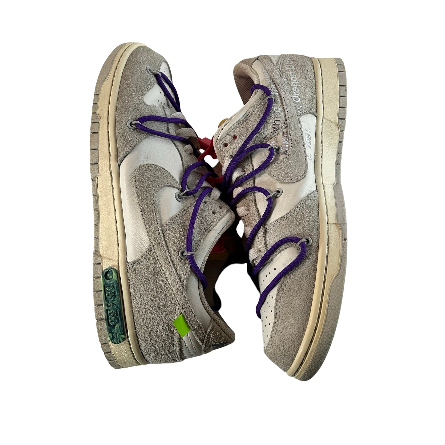 DJ0950 101 Nike Dunk Low Off-White Lot 15 [USED] - 11 M (Used2)