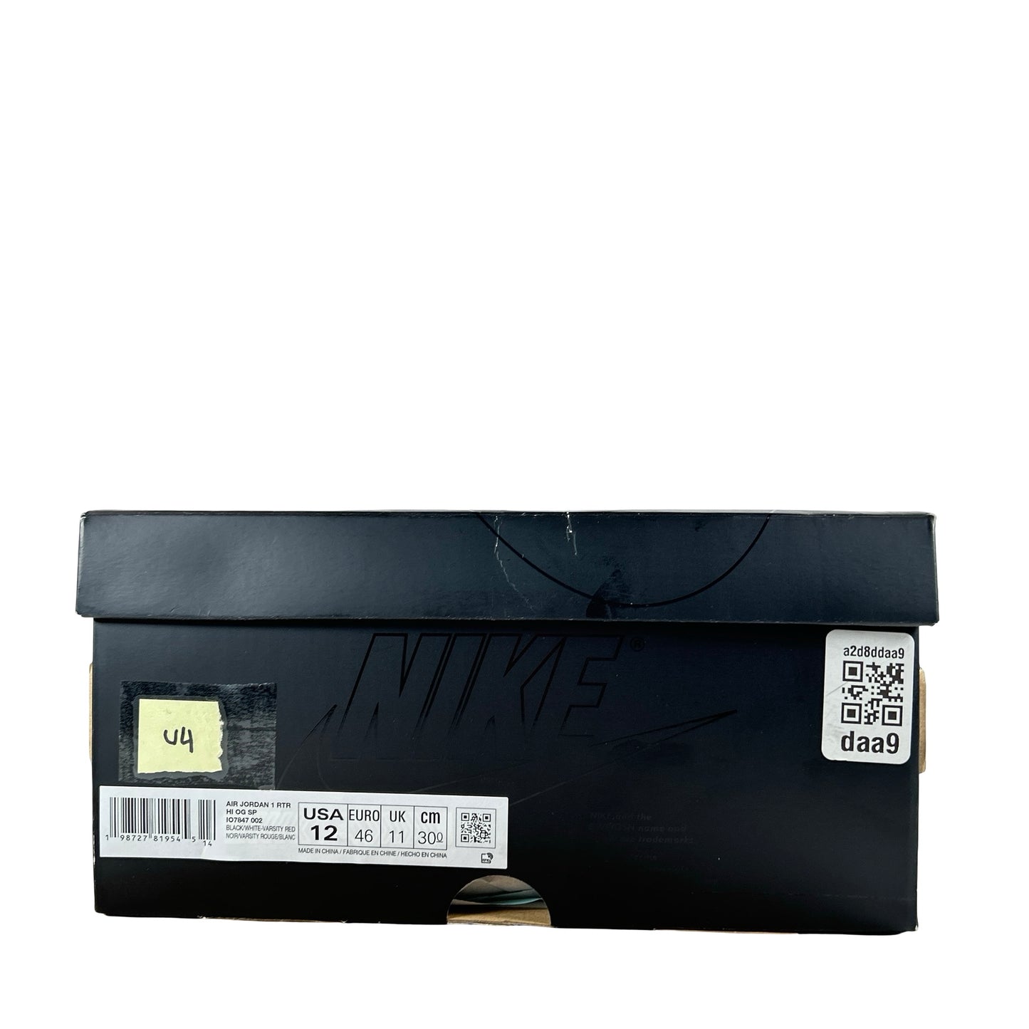 IO7847 002 Jordan 1 Retro High OG SP Fragment x Union LA Varsity Red Sport Royal [USED] - 12 M (Used4)