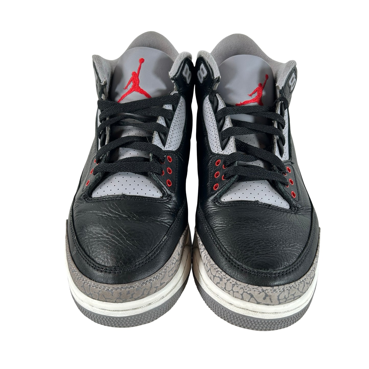 DN3707 010 Jordan 3 Retro Black Cement Reimagined (2024) [USED] - 9 M (Used4) (No Box4)