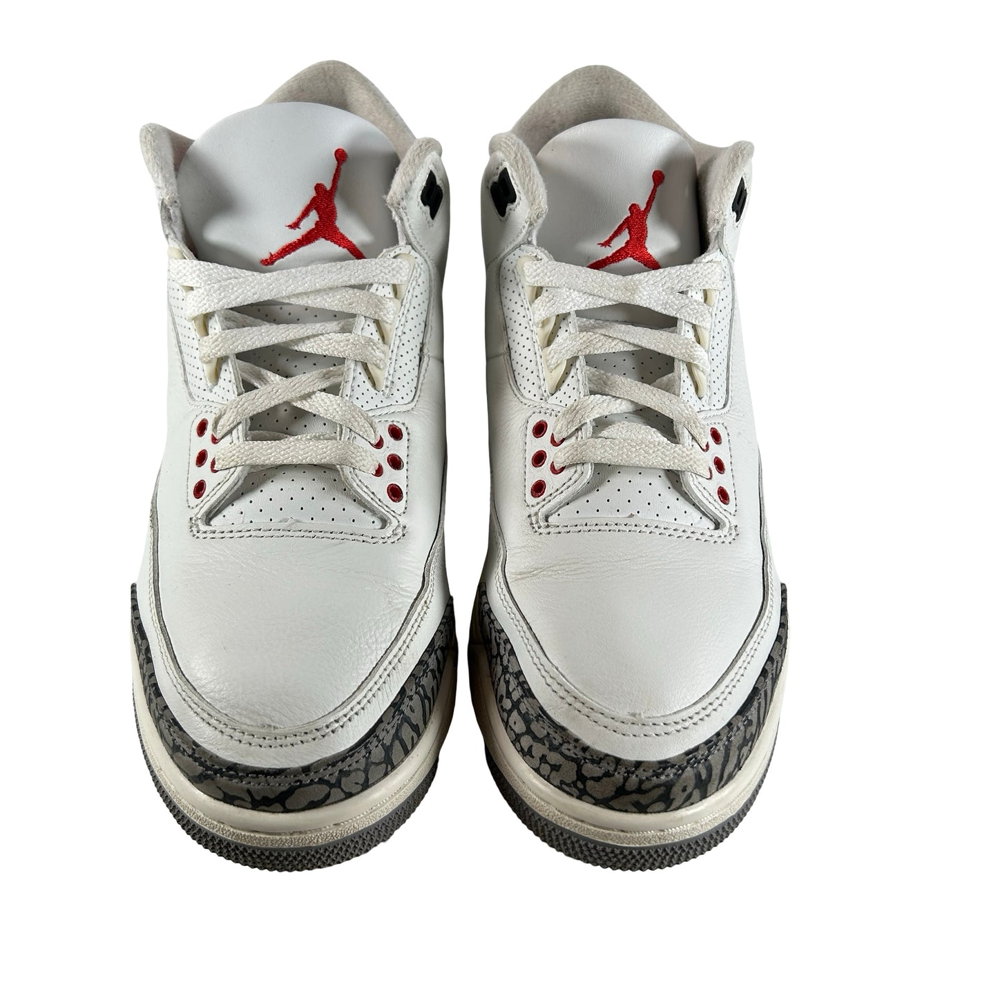 DN3707 100 Jordan 3 Retro White Cement Reimagined [USED] - 8 M (Used) (Replace Box)