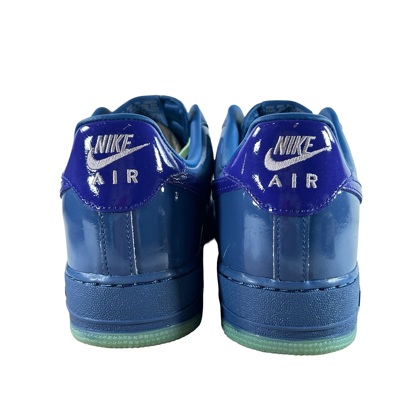 IO4489 400 Nike Air Force 1 Low Patent Leather Mystic Navy Grape Ice [USED] - 11.5 M (Used)