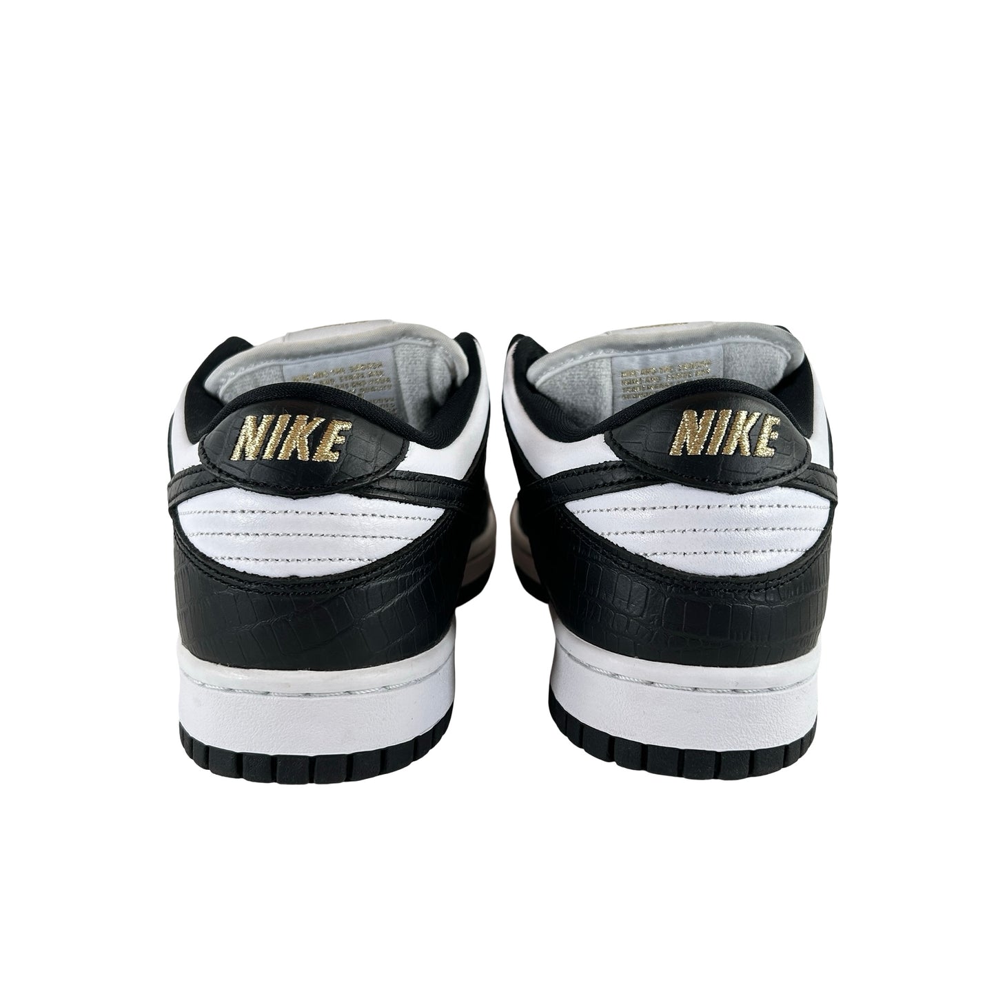 DH3228 102 Dunk SB Low Supreme Black [USED] - 8 M (Used)