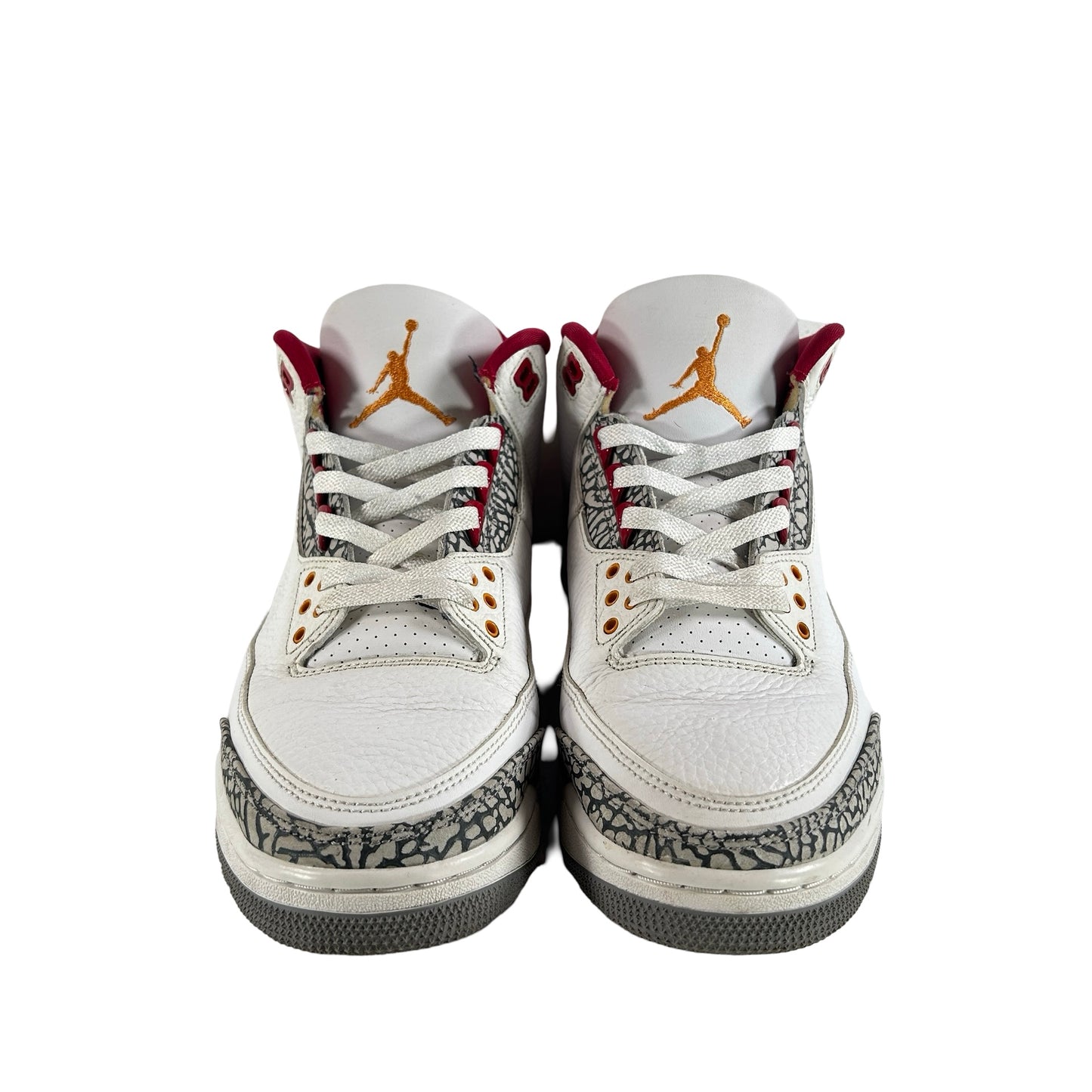 CT8532 126 Jordan 3 Retro Cardinal Red [USED] - 9 M (Used) (No Box)
