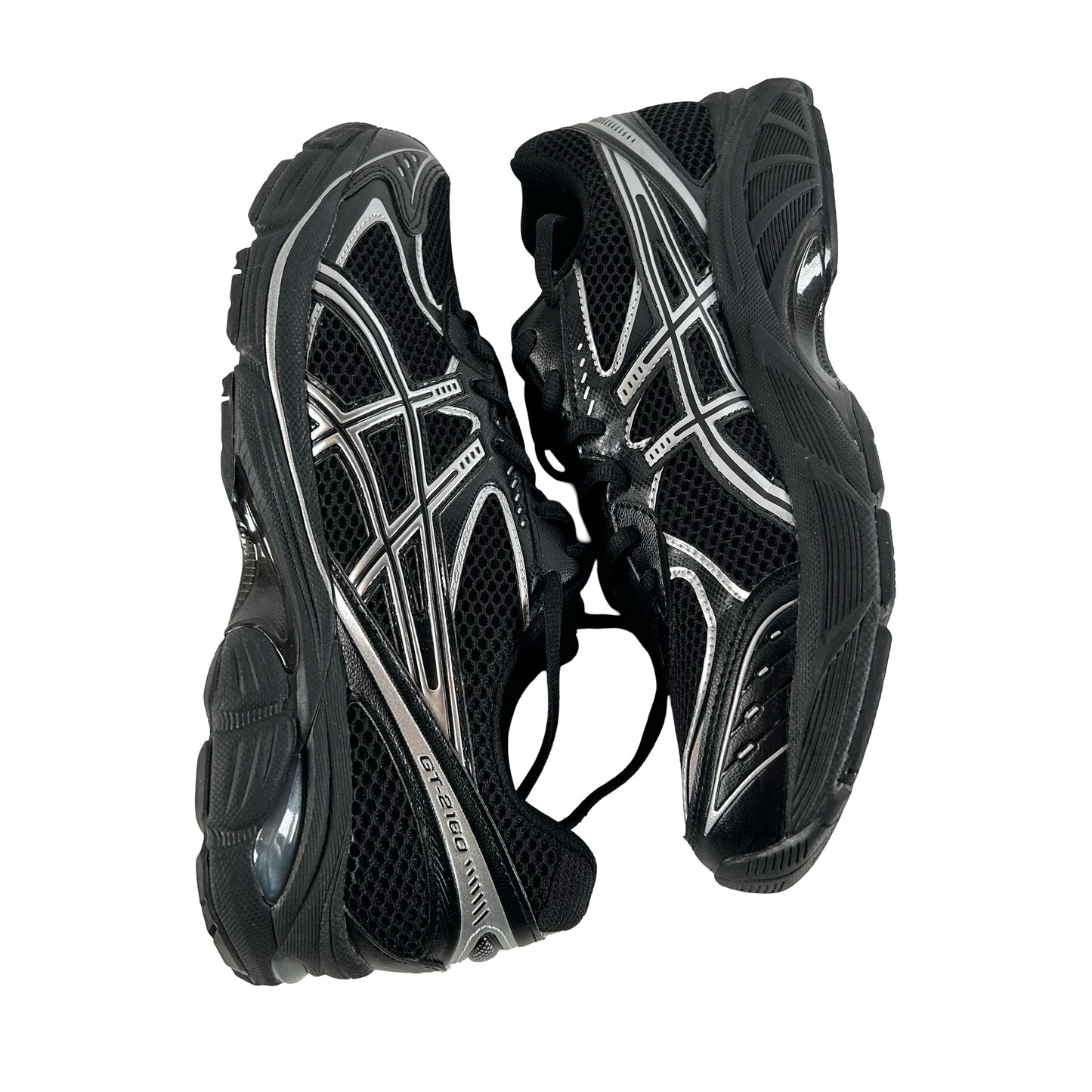 1203A275 001 ASICS GT-2160 Black Pure Silver [USED] - 10.5 M (Used)