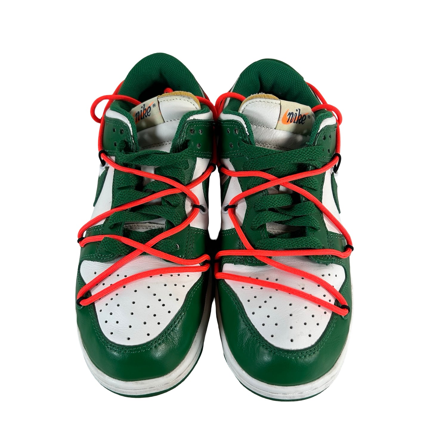 CT0856 100 Nike Dunk Low Blanco roto Verde