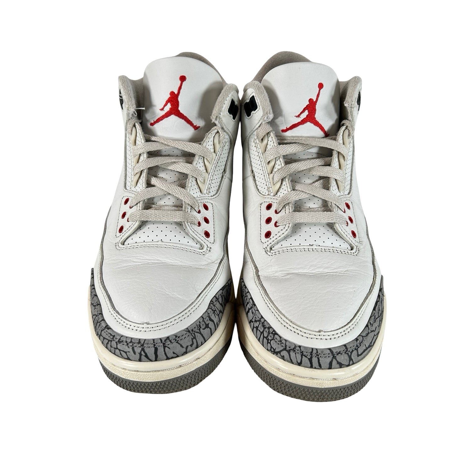 DN3707 100 Jordan 3 Retro White Cement Reimagined [USED] - 9.5 M (Used3) (No Box3)