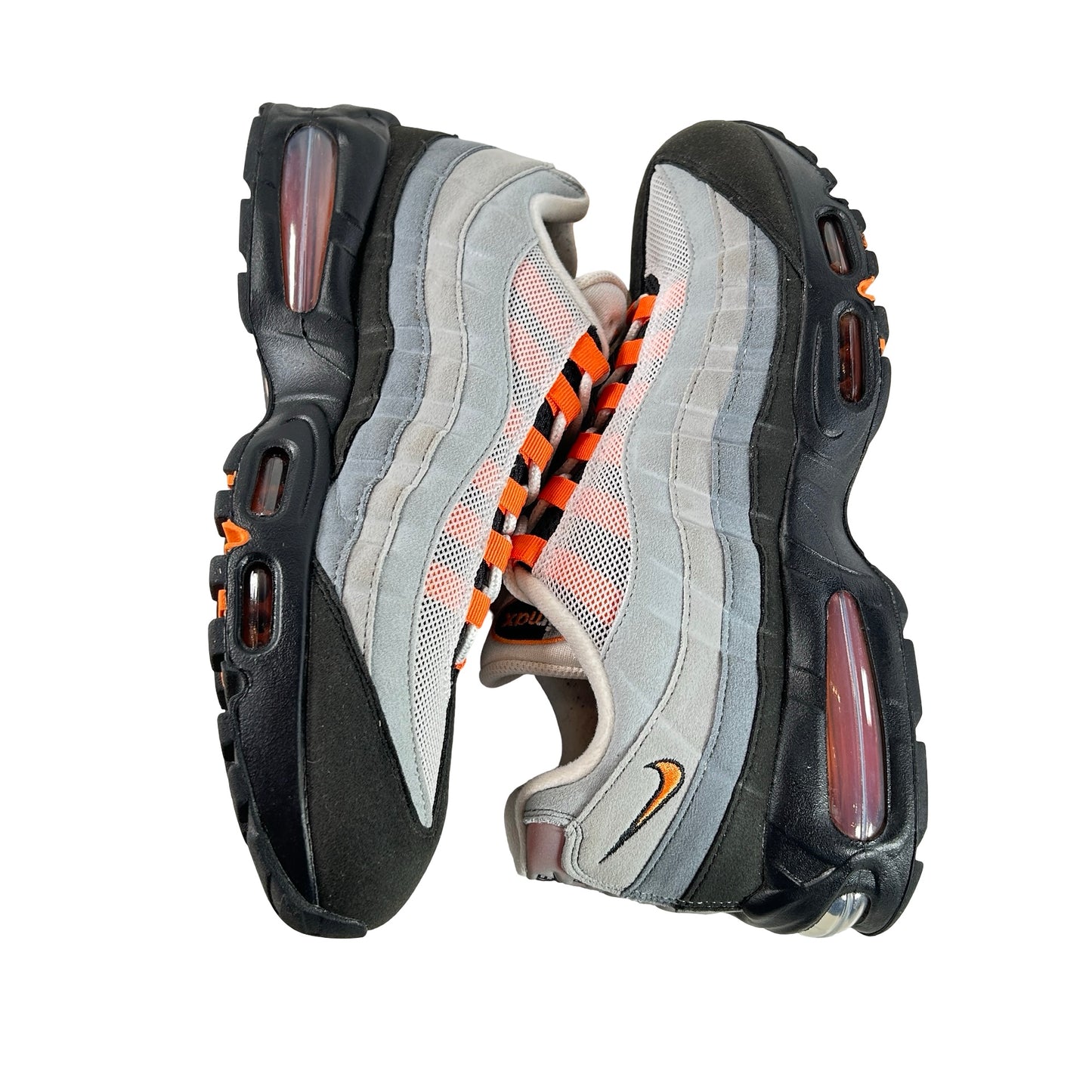 HM4740 101 Nike Air Max 95 OG Big Bubble Bright Mandarin 2.0 (2025) [USED] - 11 M (Used) (REPLACE BOX)