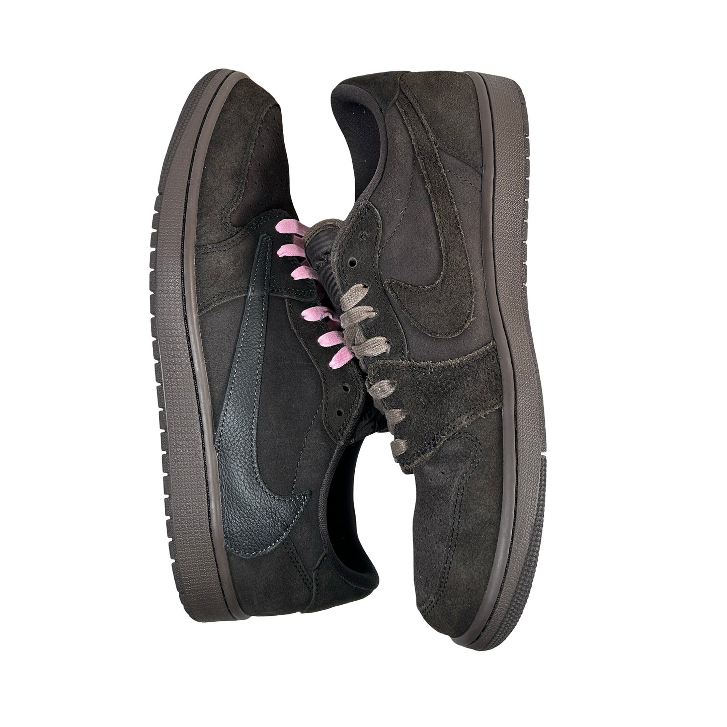 DM7866 202 Jordan 1 Retro Low OG SP Travis Scott Velvet Brown [USED] - 13 M (Used4)
