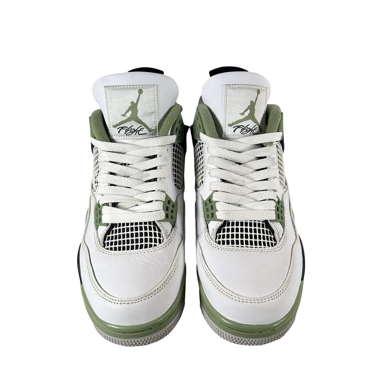 AQ9129 103 Jordan 4 Retro Seafoam (W) [USED] - 10 W (Used) (No Box)