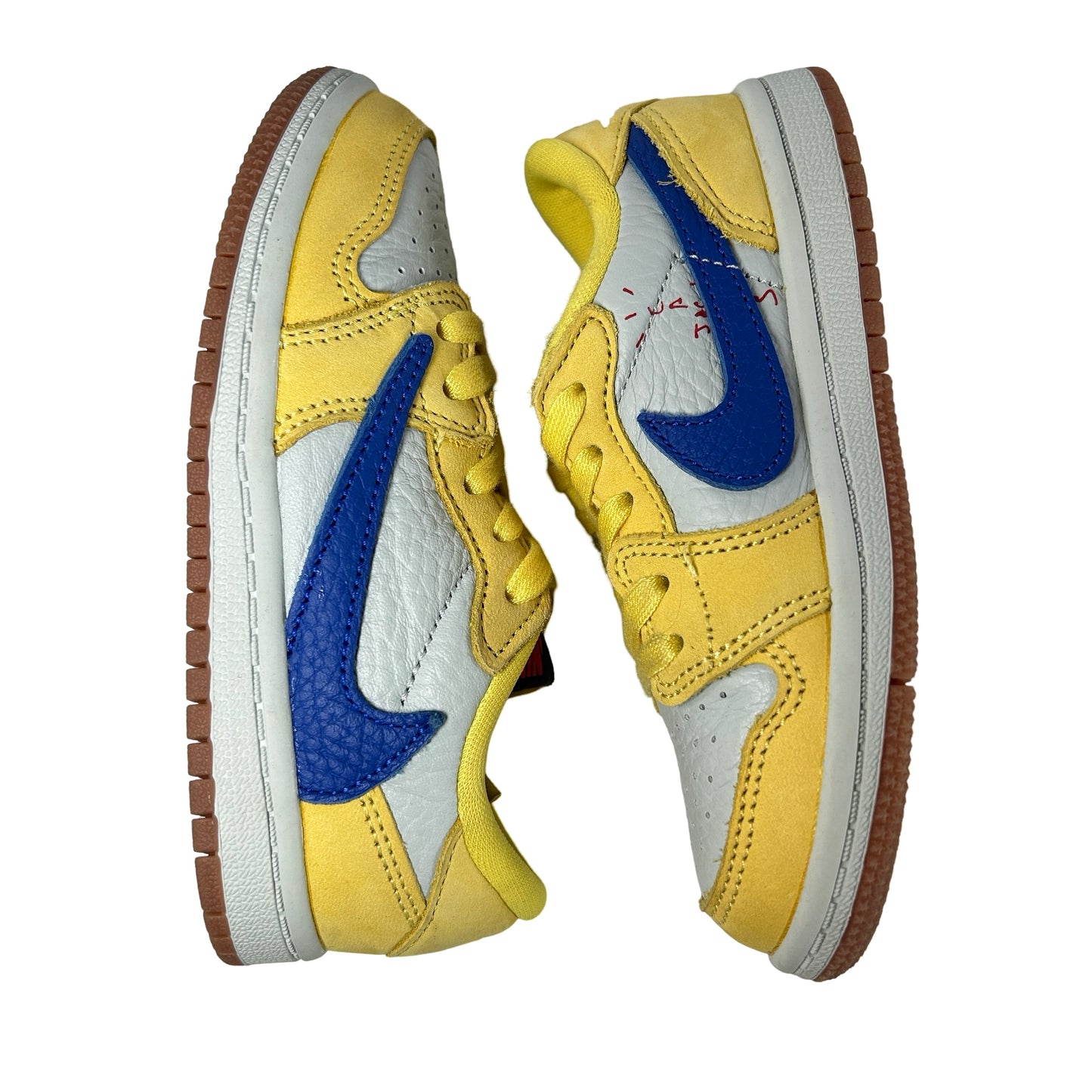 DZ5908 700 Jordan 1 Retro Low OG SP Travis Scott Canary (TD) [USED] - 9 C (VNDS)