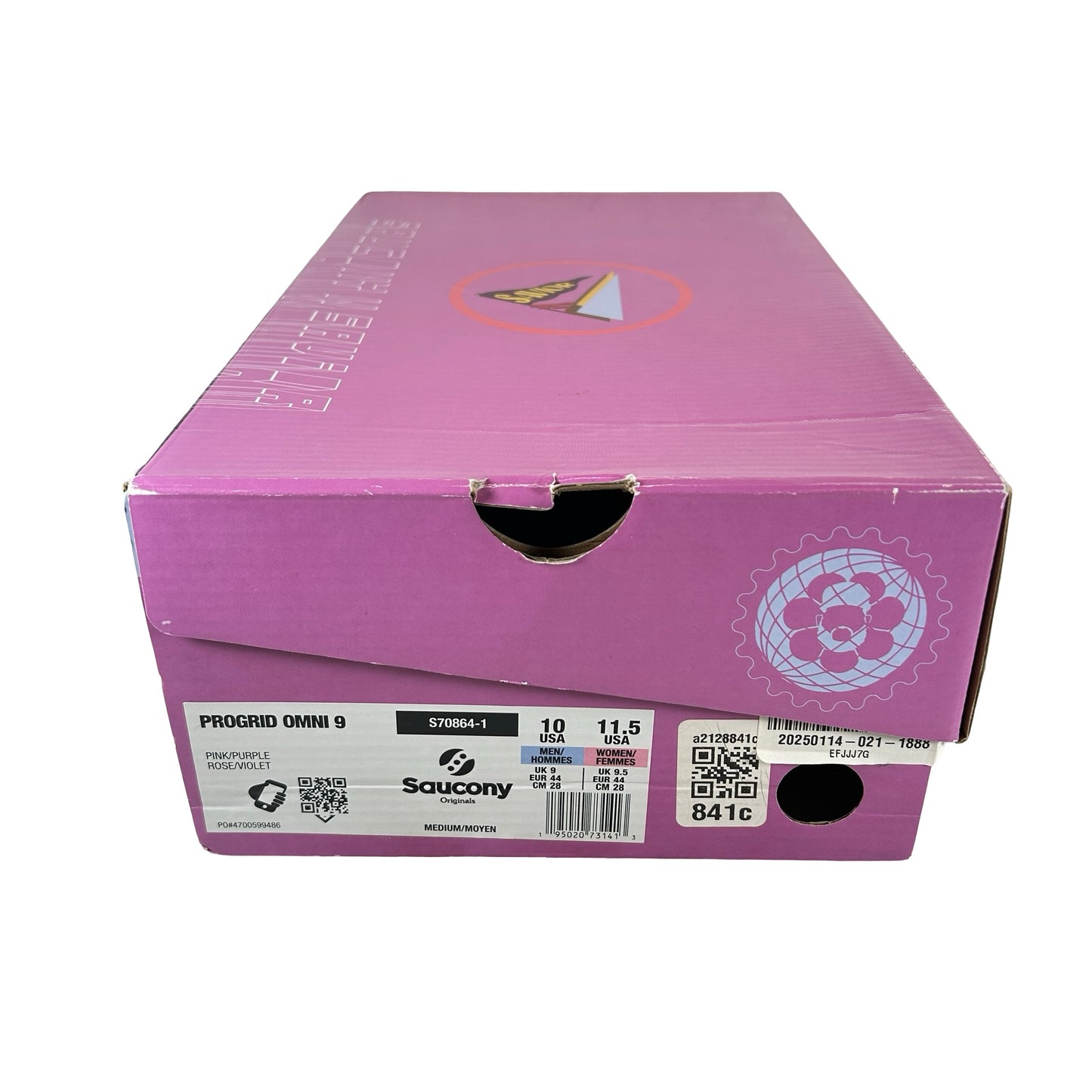 S708641 Saucony ProGrid Omni 9 Jae Tips To Do List Pink [USED] - 10 M (Used)