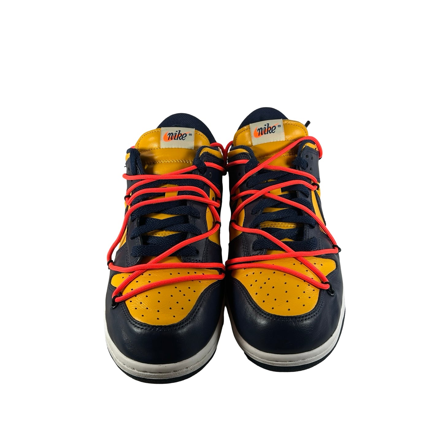 CT0856 700 Dunk Low Off-White University Gold [USED] - 9 M (Used4)