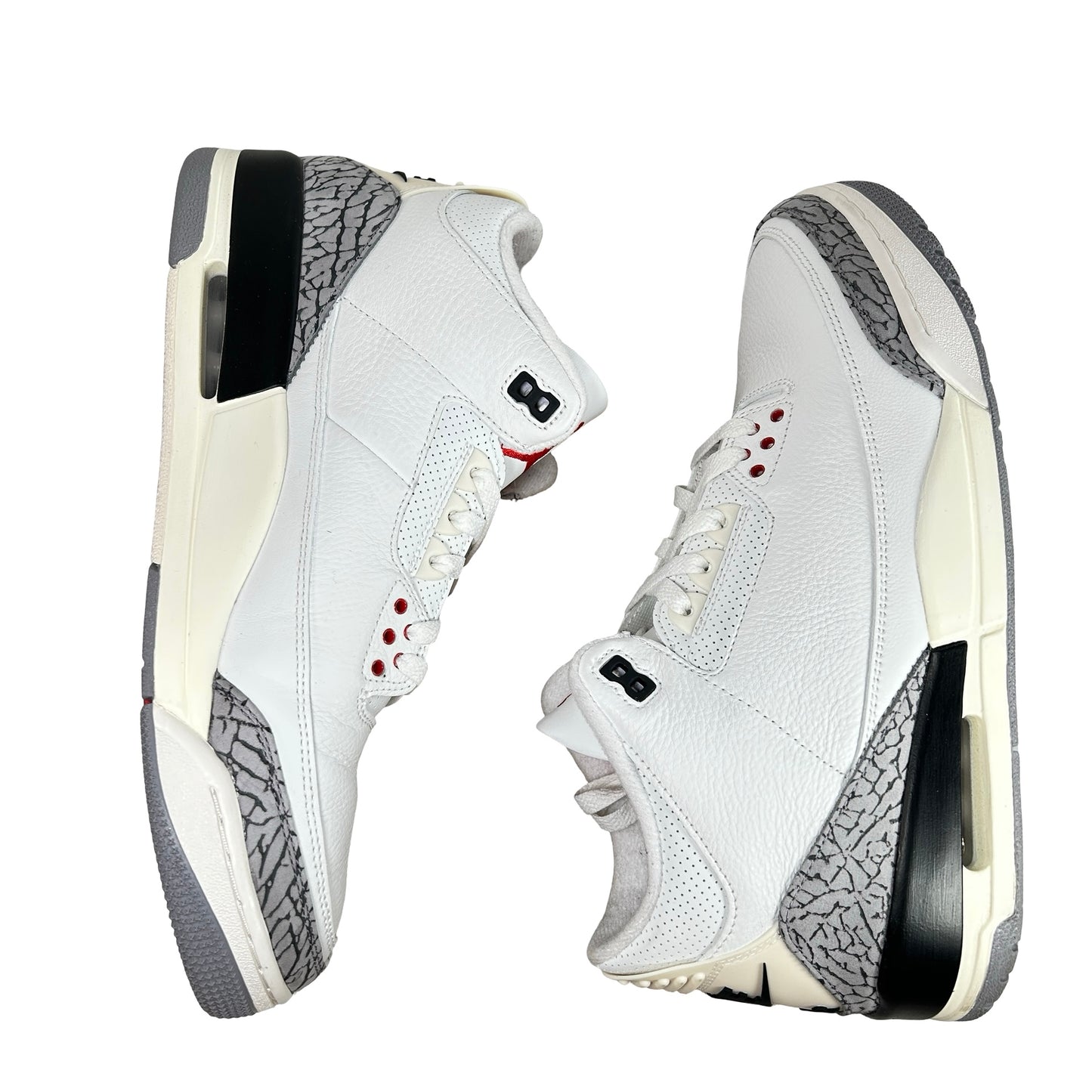 DN3707 100 Jordan 3 Retro White Cement Reimagined [USED] - 12.5 M (Used9)