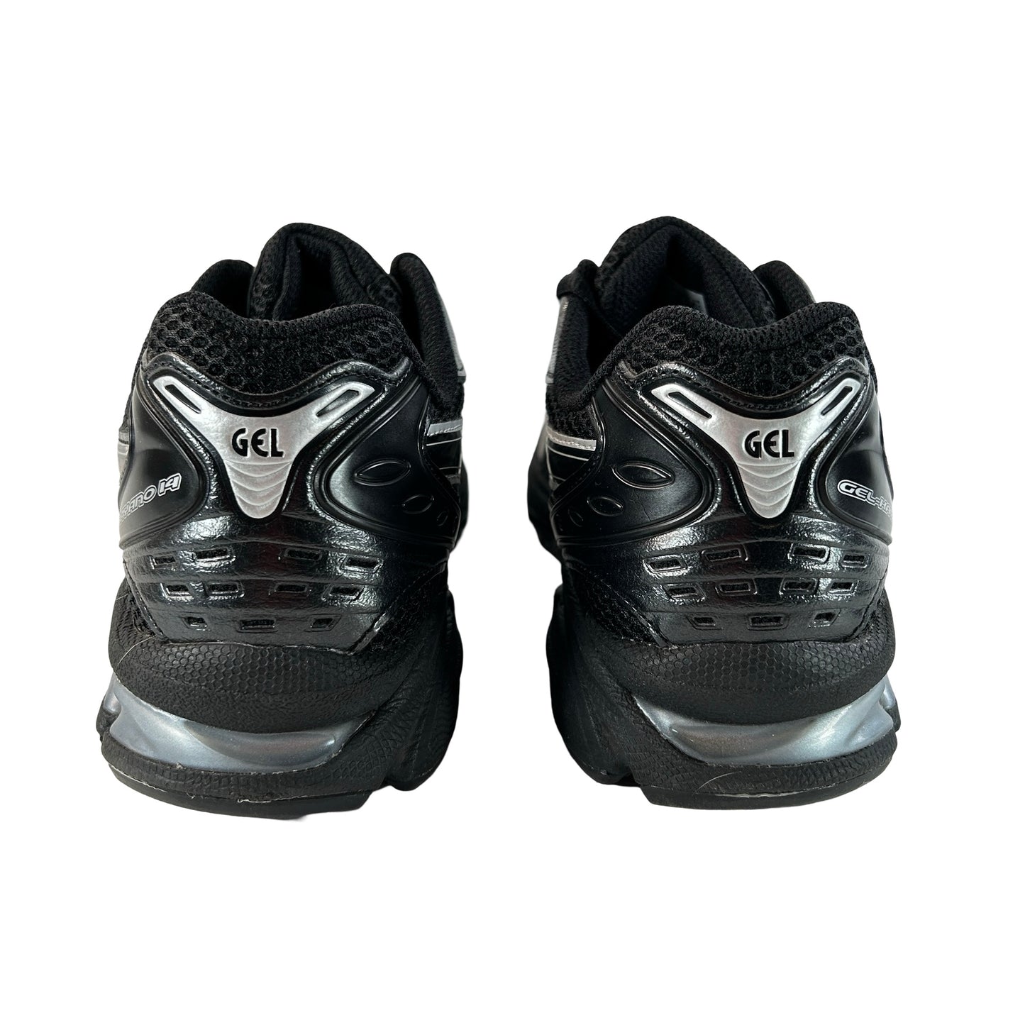 1201A019 006 ASICS Gel-Kayano 14 Black Pure Silver [USED] - 8.5 M (Used)