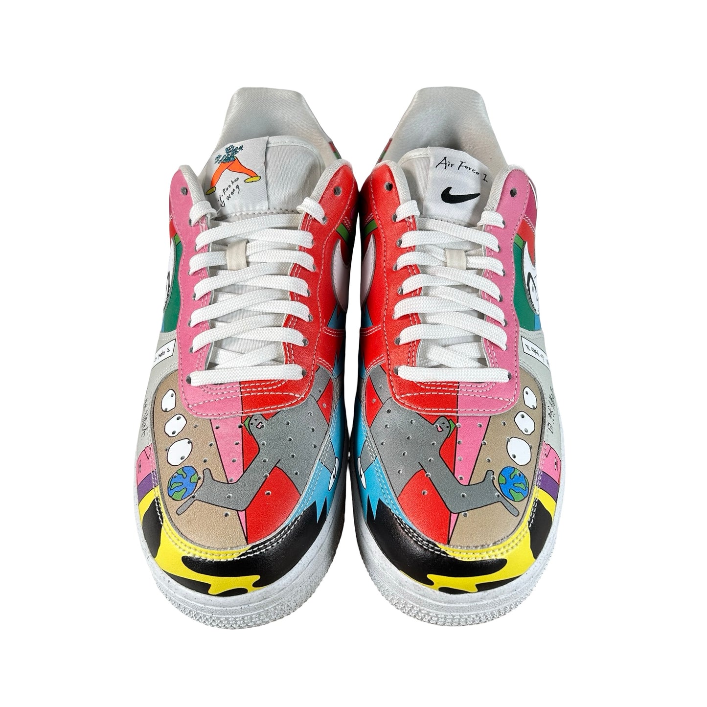 CZ3990 900 Nike Air Force 1 Flyleather Ruohan Wang [USED] - 9.5 M (Used)