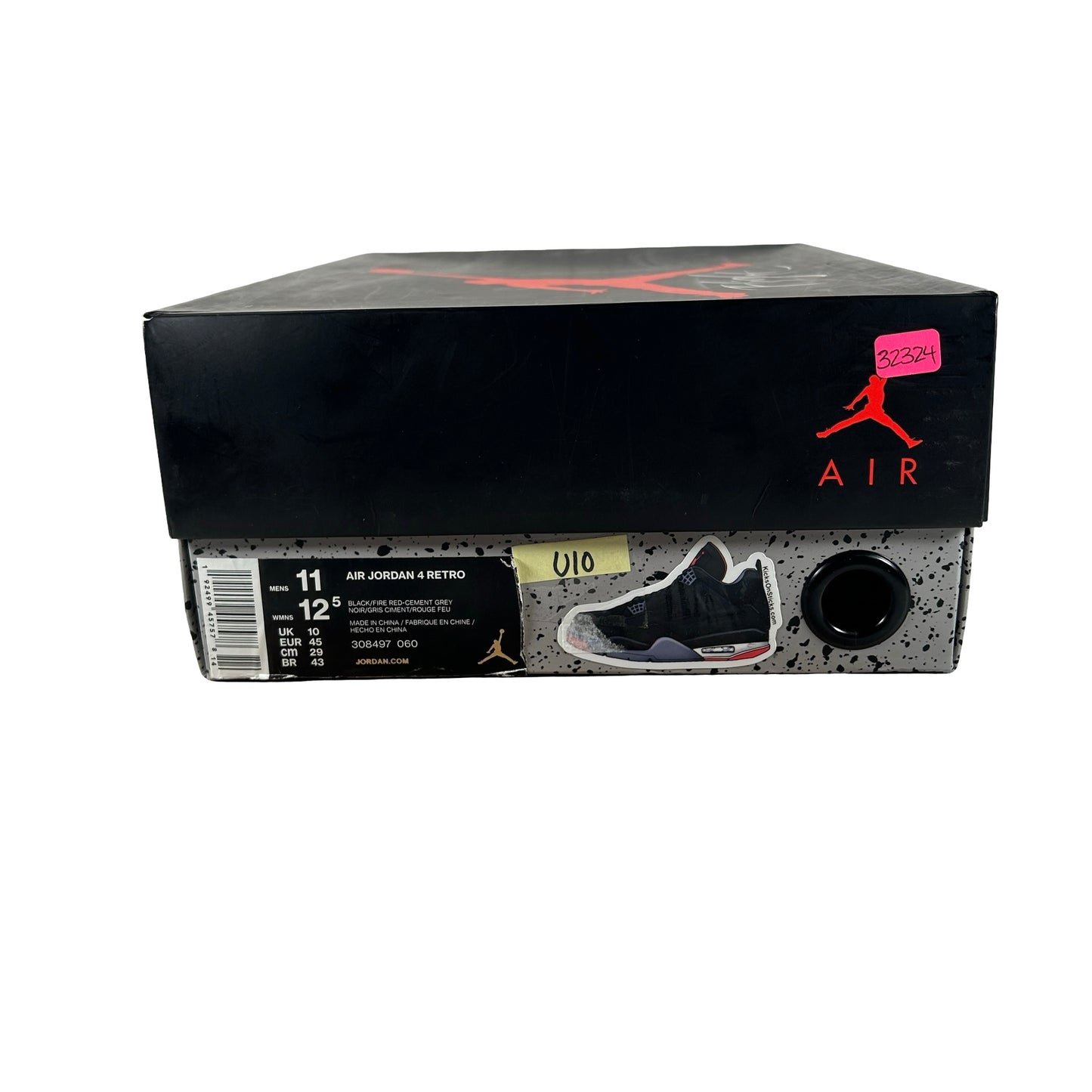 308497 060 Jordan 4 Bred (2019) [USED] - 11 M (Used10)