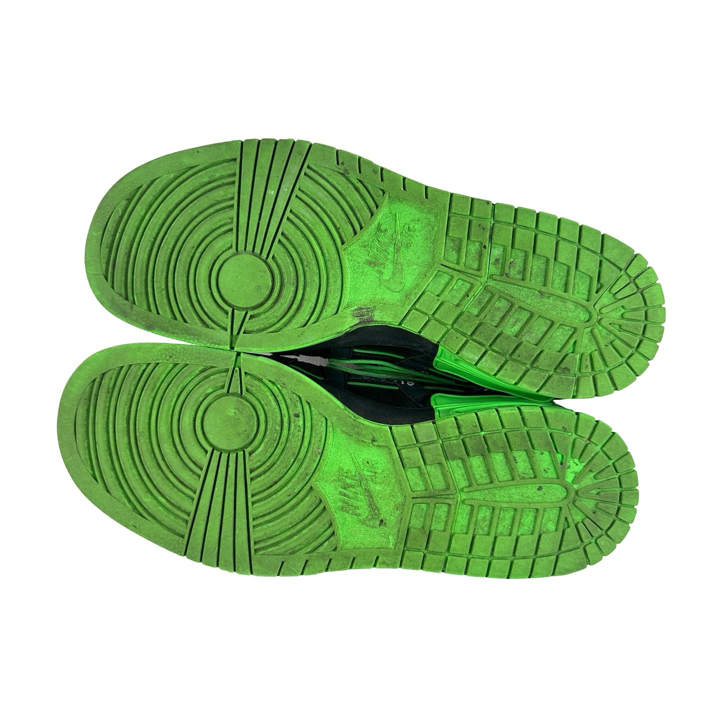 CU6015 001 Nike Air Rubber Dunk Off-White Green Strike [USED] - 12 M (Used2)