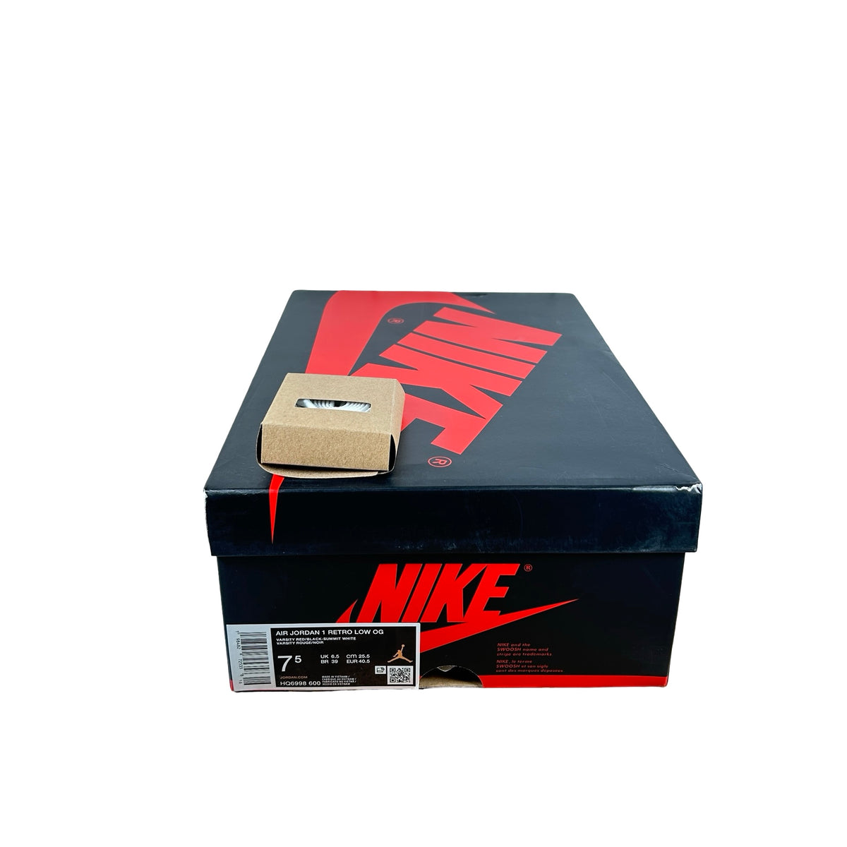 HQ6998 600 Jordan 1 Retro Low OG Chicago (2025) [USED] - 7.5 M (Used)