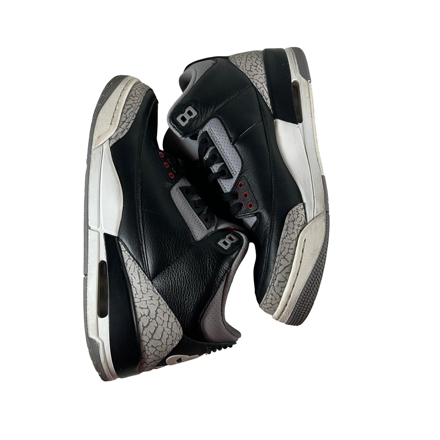 DN3707 010 Jordan 3 Retro Black Cement Reimagined (2024) [USED] - 9.5 M (Used21)
