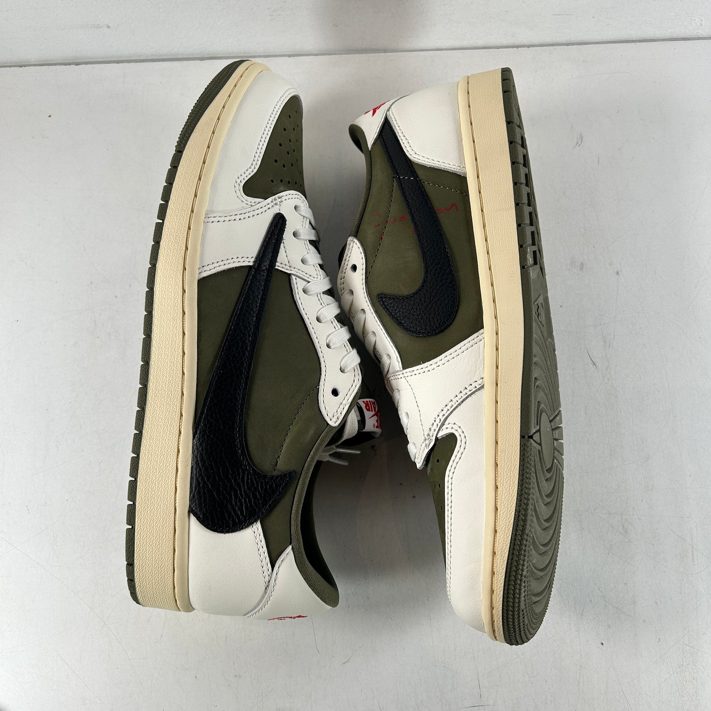 DM7866 200 Jordan 1 Retro Low OG SP Travis Scott Medium Olive [USED] - 11.5 (Used2)