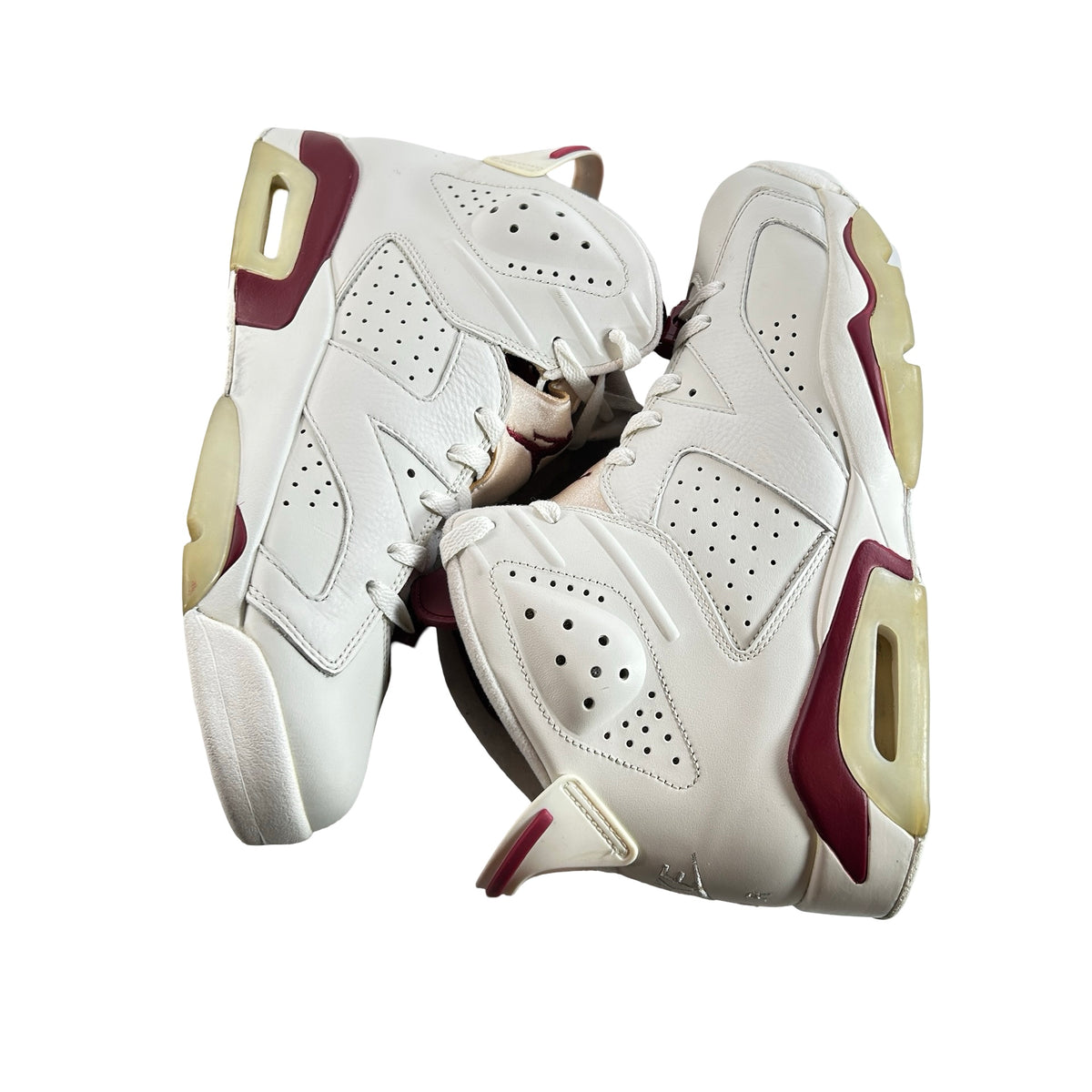 384664 116 Jordan 6 Maroon [USED] - 11 M (Used)