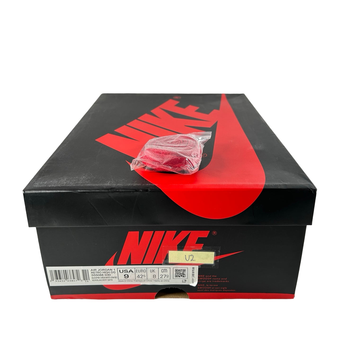 555088 030 Jordan 1 Pine Green 2.0 [USED] - 9 M (Used2)