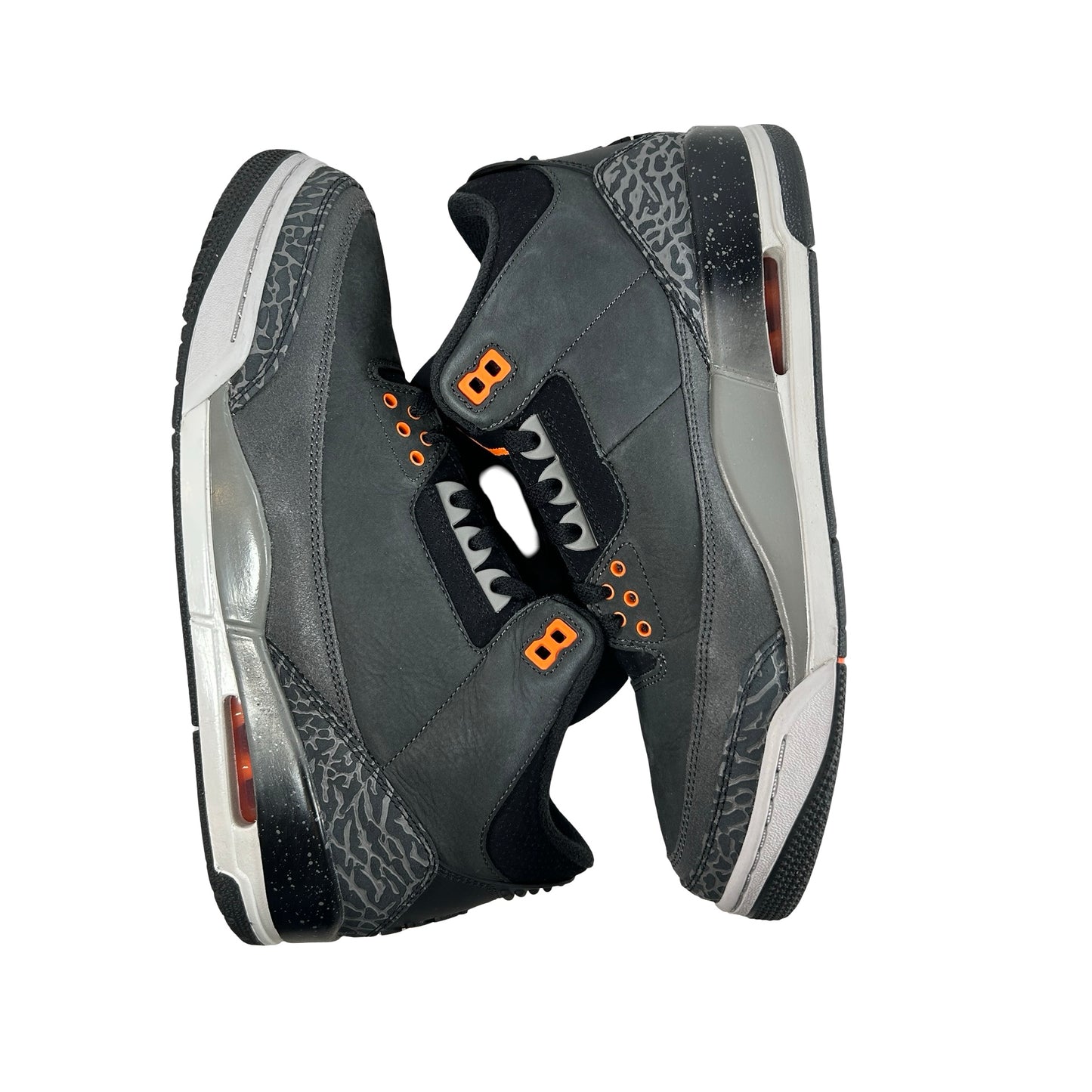 CT8532 080 Jordan 3 Retro Fear Pack (2023) [USED] - 10 M (Used2) (No Box2)