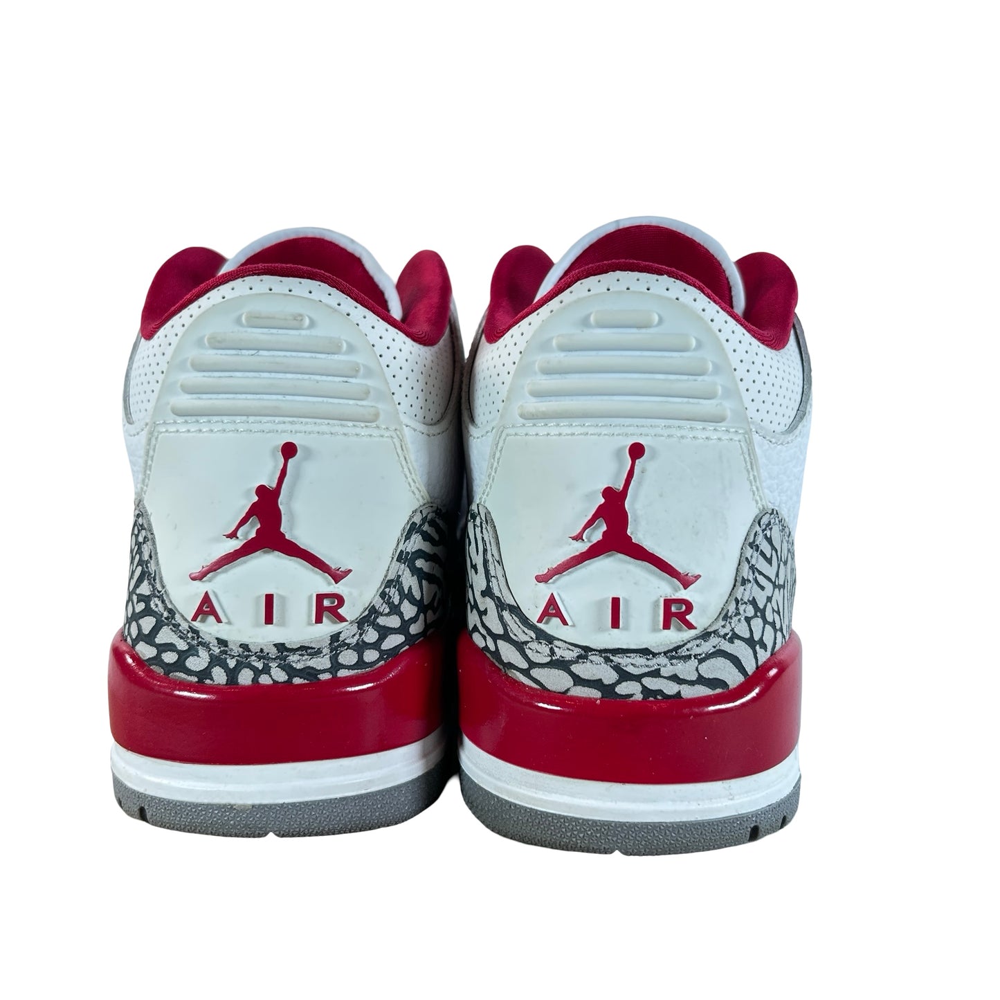 CT8532 126 Jordan 3 Retro Cardinal Red [USED] - 7.5 M (Used) (Replace Box)