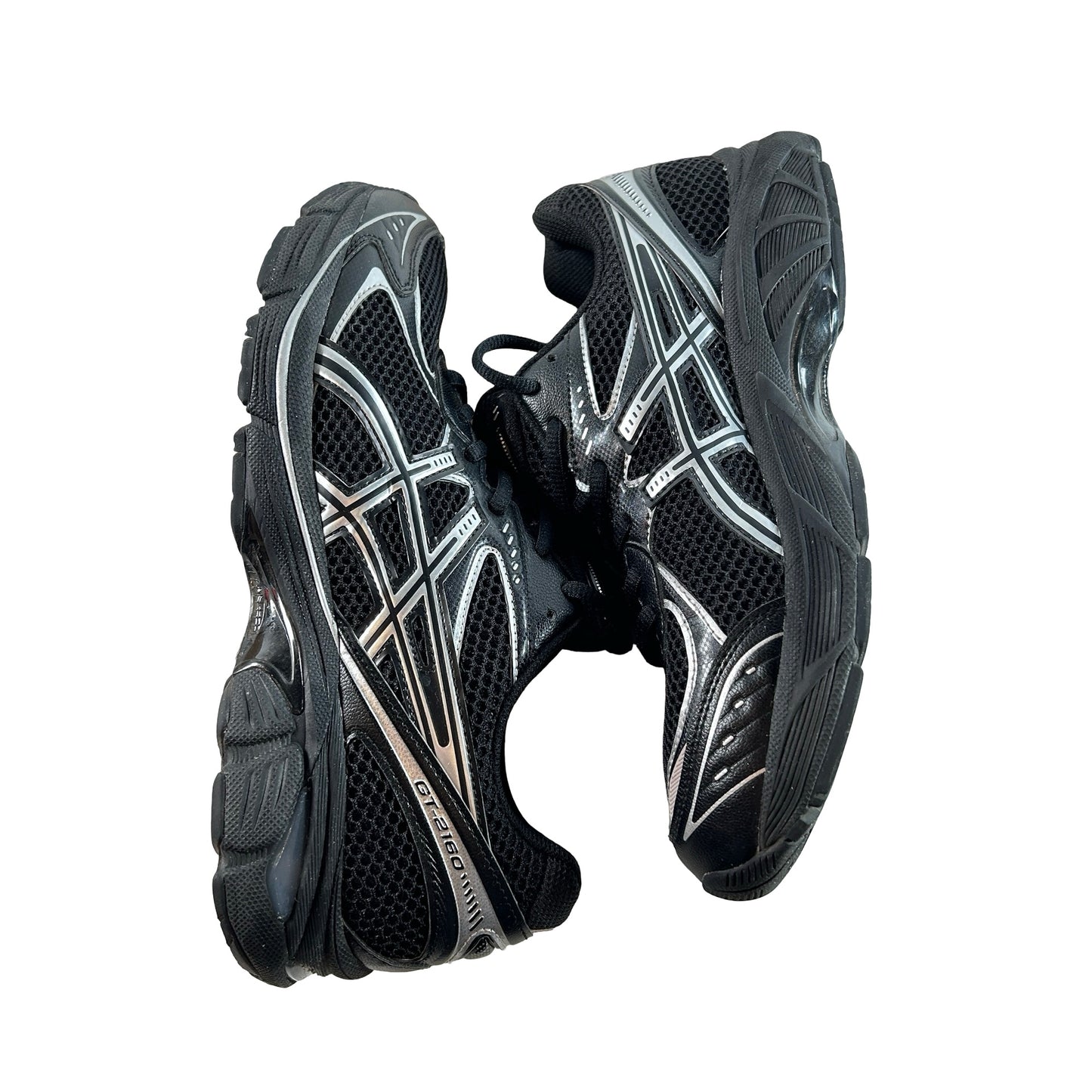 1203A275 001 ASICS GT-2160 Black Pure Silver [USED] - 8 M (Used)