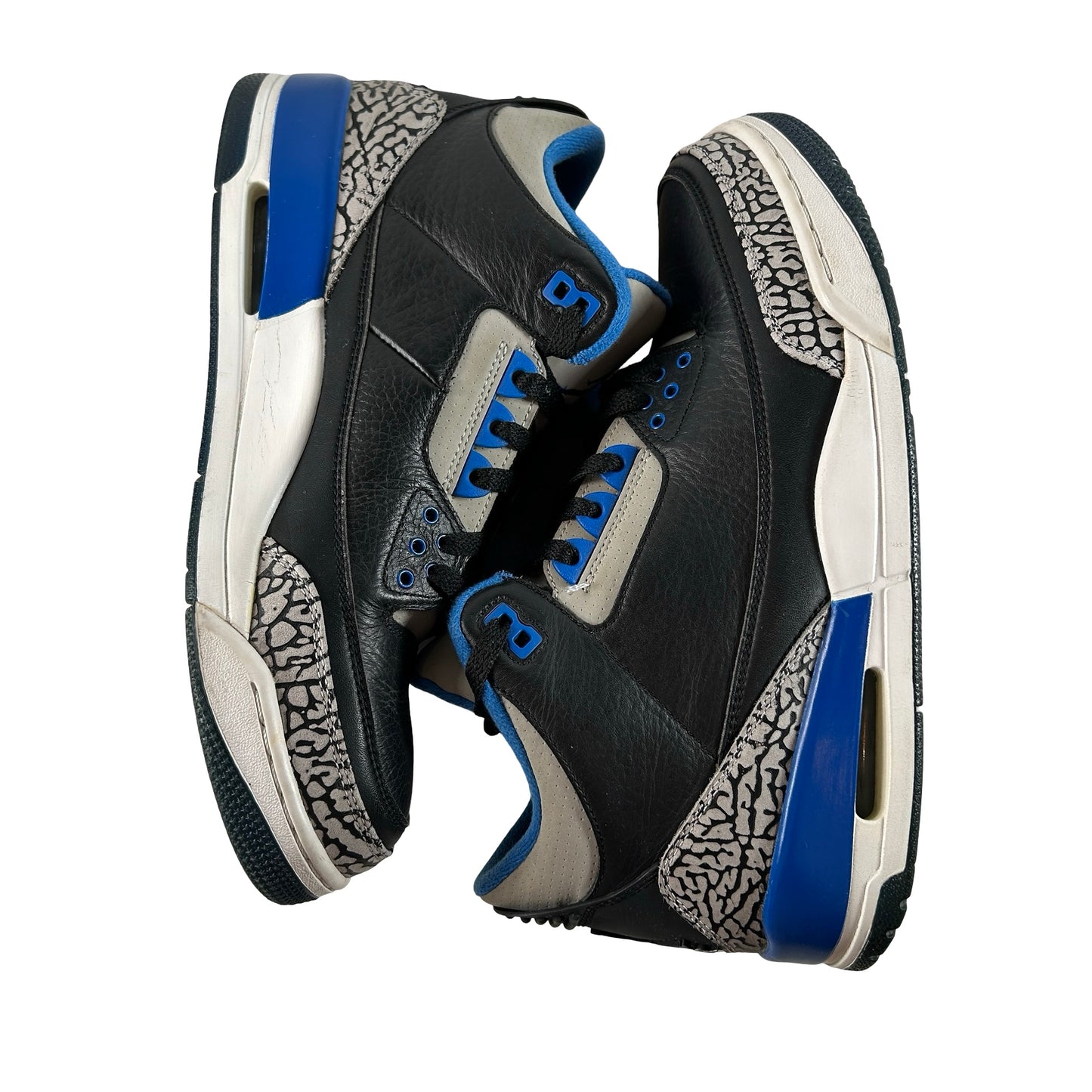 136064 007 Jordan 3 Retro Sport Blue [USED] - 10 M (Used)