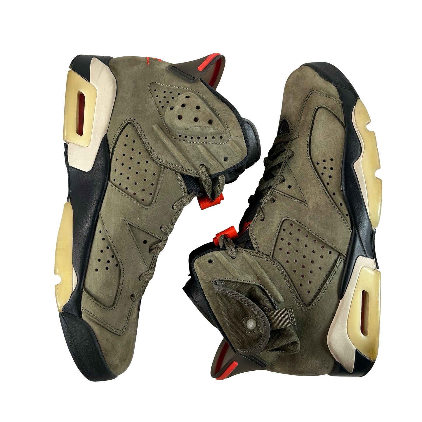 CN1084 200 Jordan 6 Retro Travis Scott [USED] - 10 M (Used) (No Box)