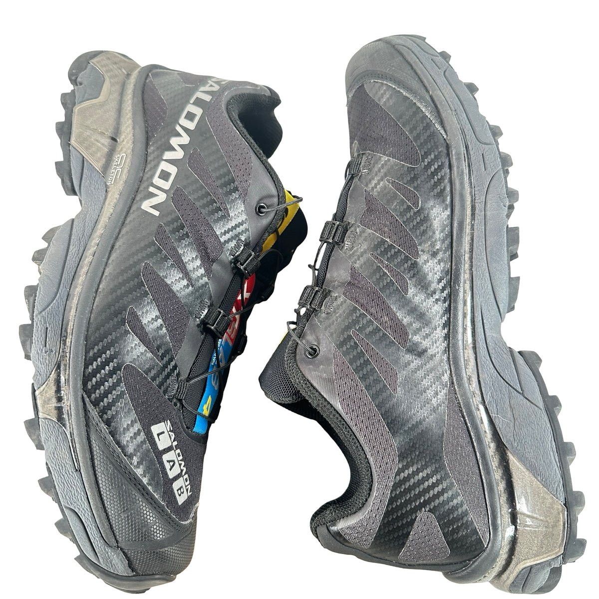 L47132900 Salomon XT-4 OG Black Silver Metallic [USED] - 10.5 M (Used) (No Box)