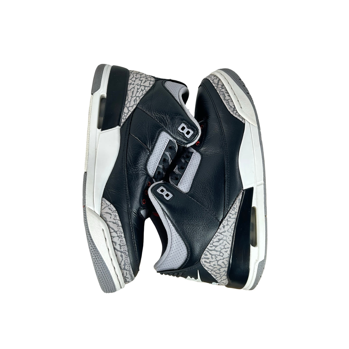 DN3707 010 Jordan 3 Retro Black Cement Reimagined (2024) [USED] - 9.5 M (Used32)
