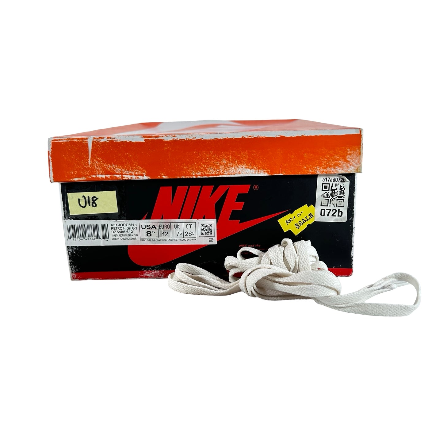 DZ5485 612 Jordan 1 Retro High OG Chicago Lost and Found [USED] - 8.5 M (Used15)